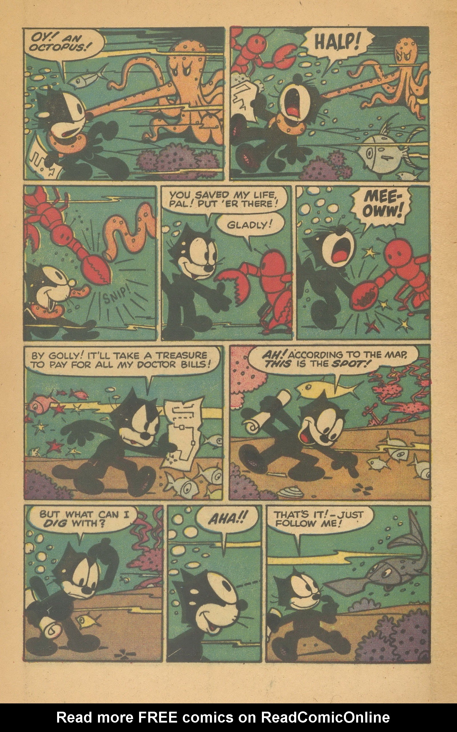 Read online Felix the Cat (1955) comic -  Issue #107 - 8