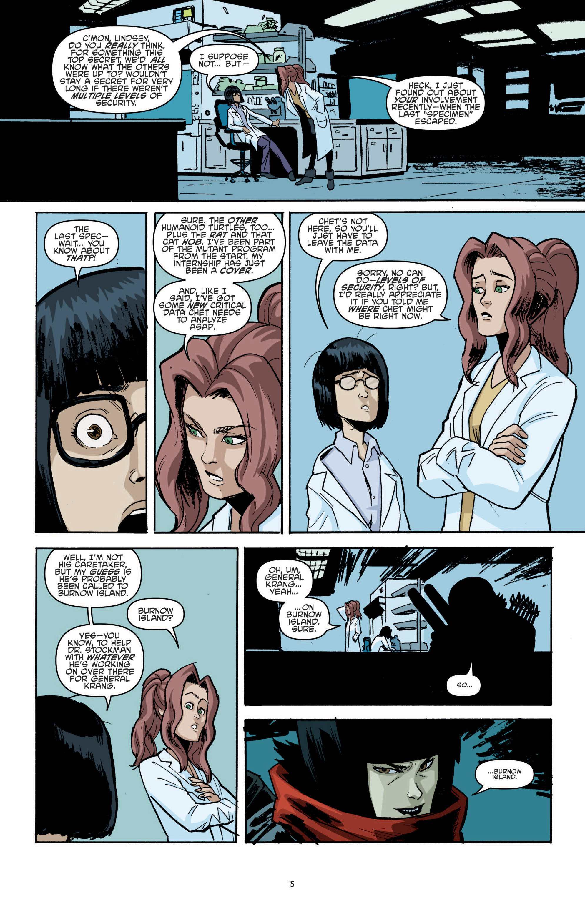 Read online Teenage Mutant Ninja Turtles (2011) comic -  Issue #18 - 19