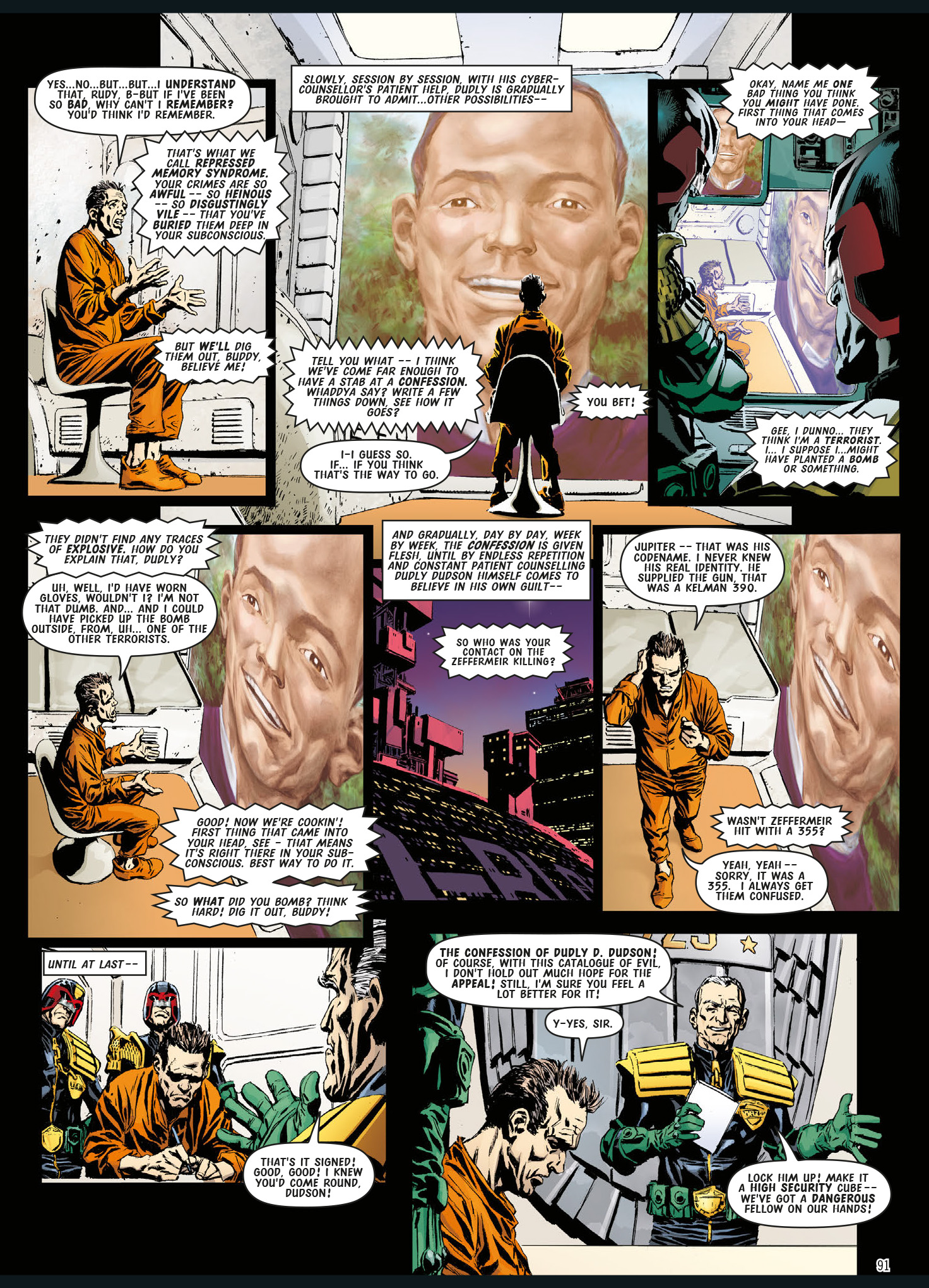 Read online Judge Dredd: The Complete Case Files comic -  Issue # TPB 41 (Part 1) - 93