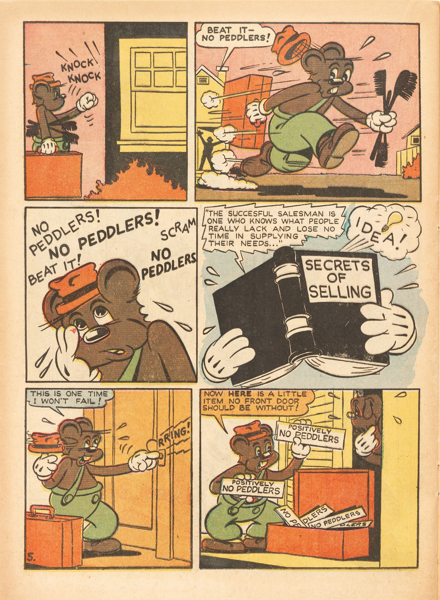 Read online Super Duck Comics comic -  Issue #15 - 34