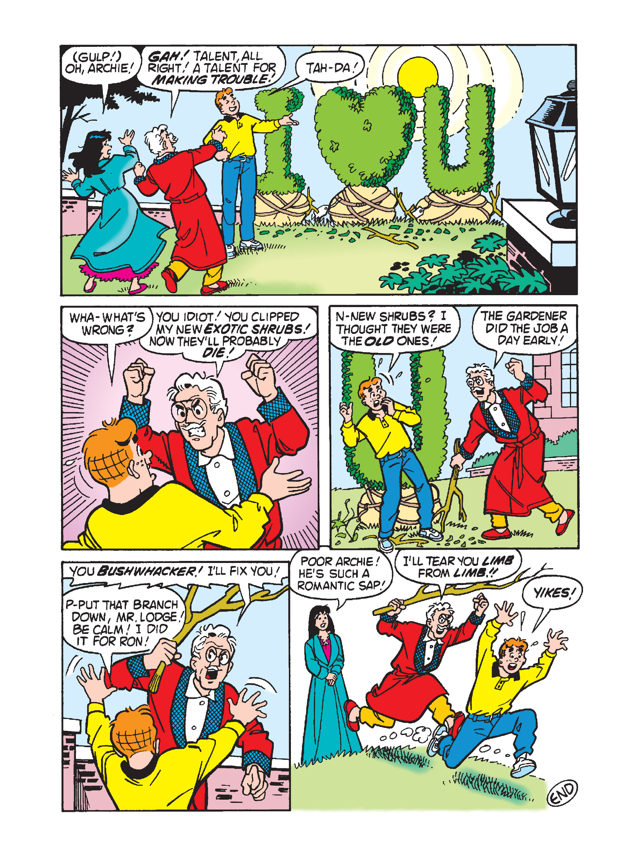 Read online Archie's Funhouse Double Digest comic -  Issue #6 - 257