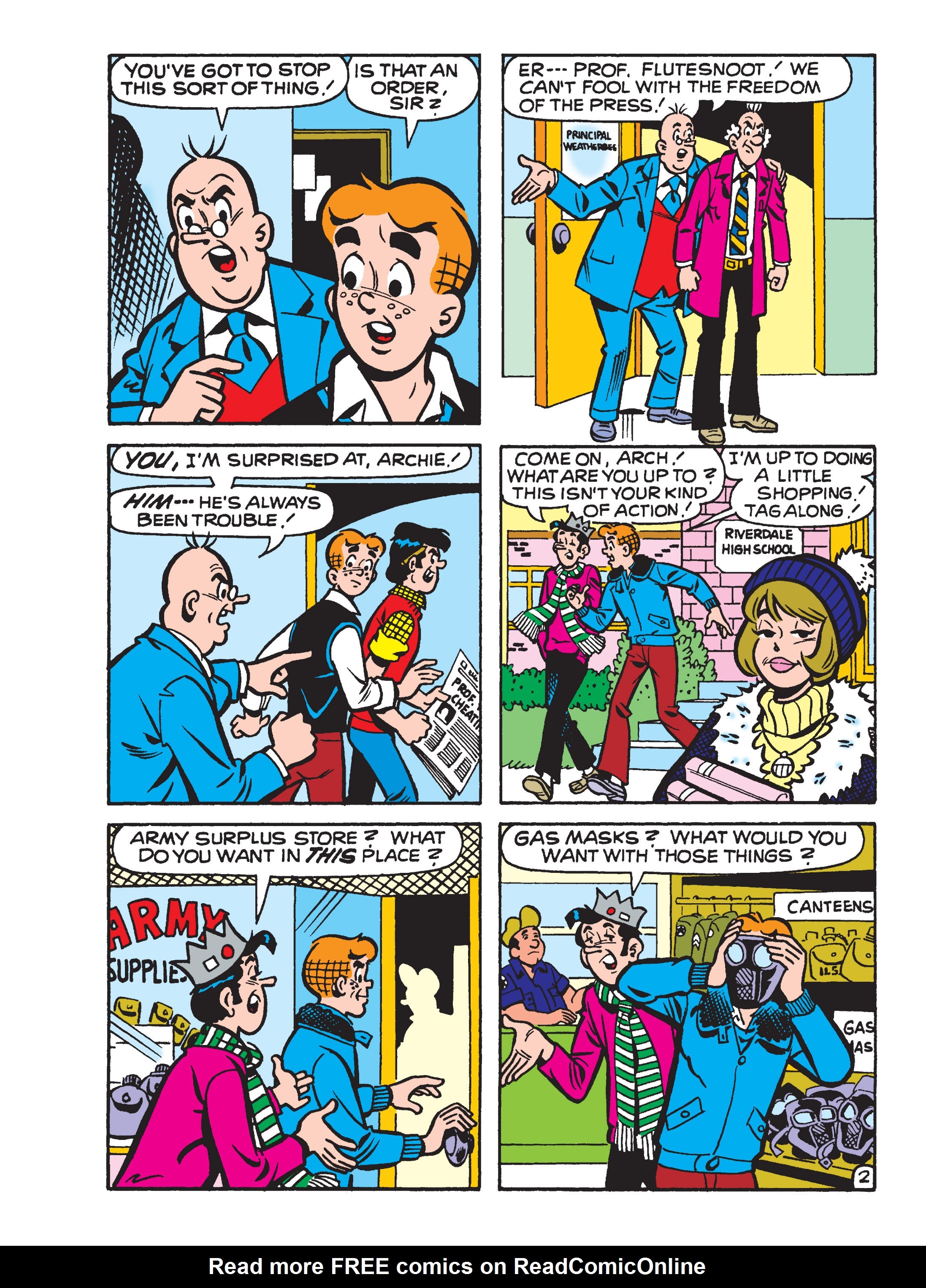 Read online World of Archie Double Digest comic -  Issue #54 - 133