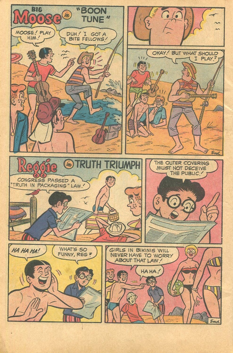 Read online Archie's Joke Book Magazine comic -  Issue #166 - 6