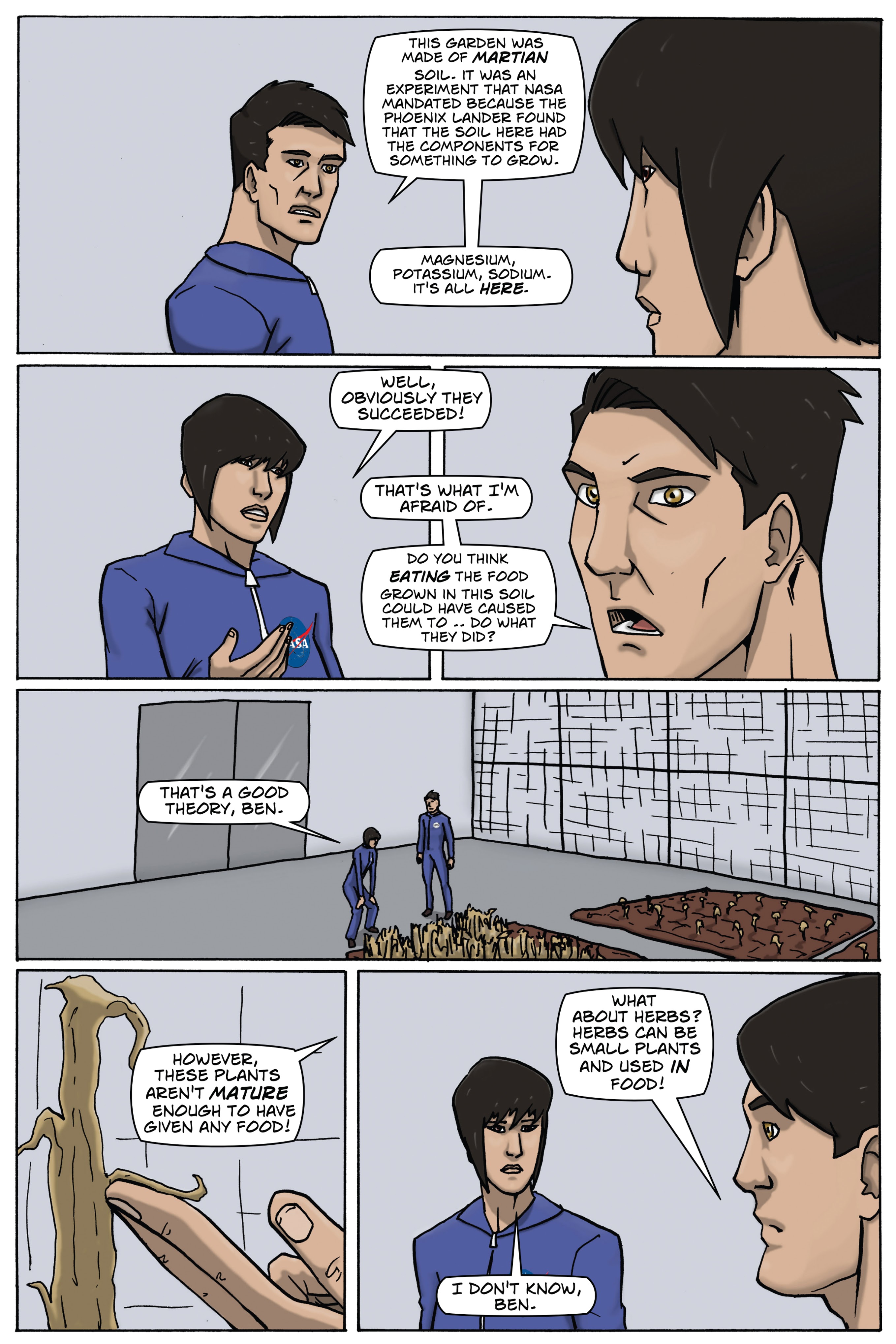 Read online Mars One comic -  Issue #2 - 11