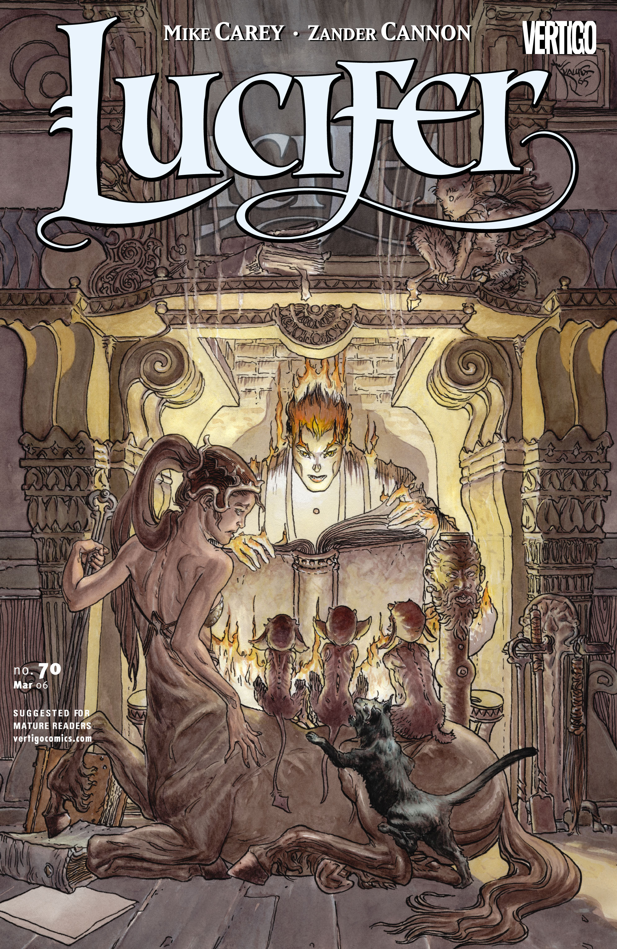 Read online Lucifer (2000) comic -  Issue #70 - 1