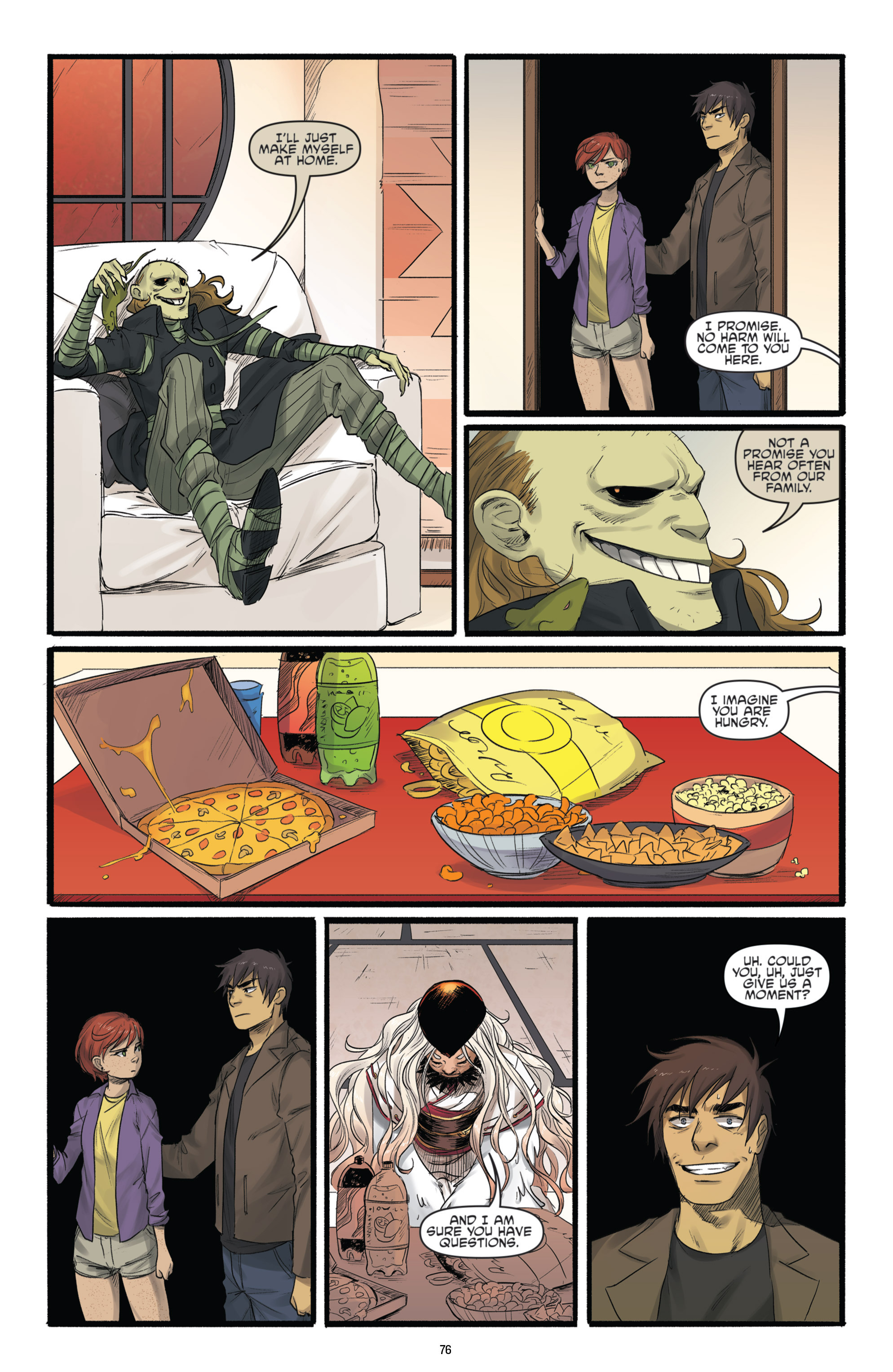 Read online Teenage Mutant Ninja Turtles: Casey and April comic -  Issue # Full - 73