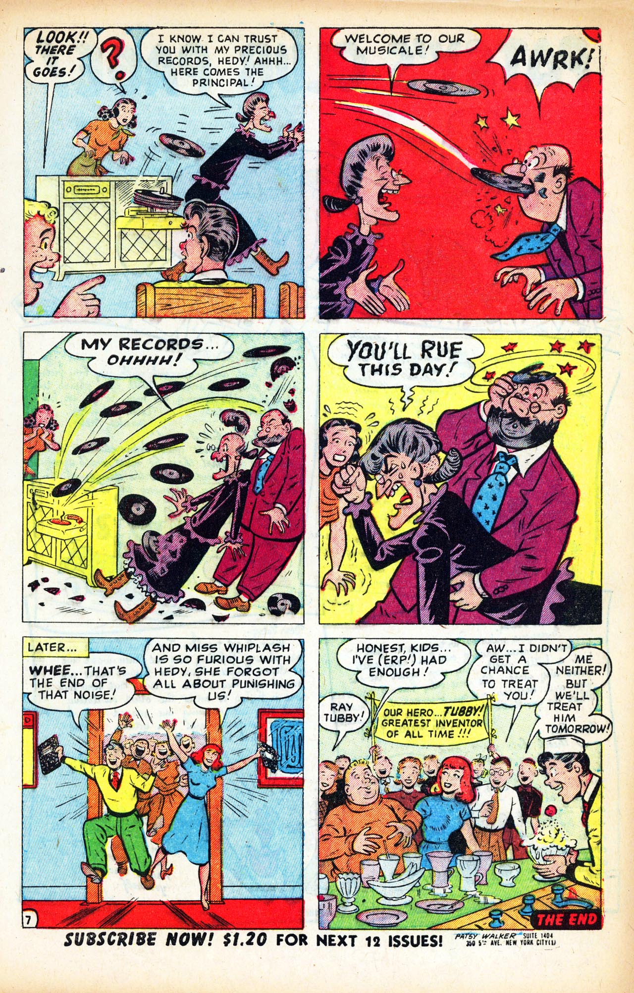 Read online Patsy Walker comic -  Issue #37 - 9