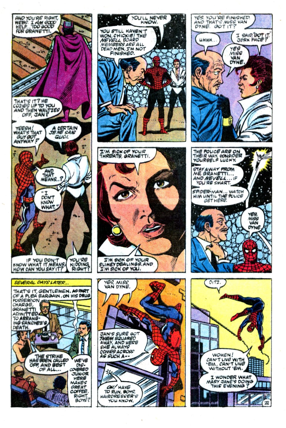 Read online The Spectacular Spider-Man (1976) comic -  Issue #106 - 23
