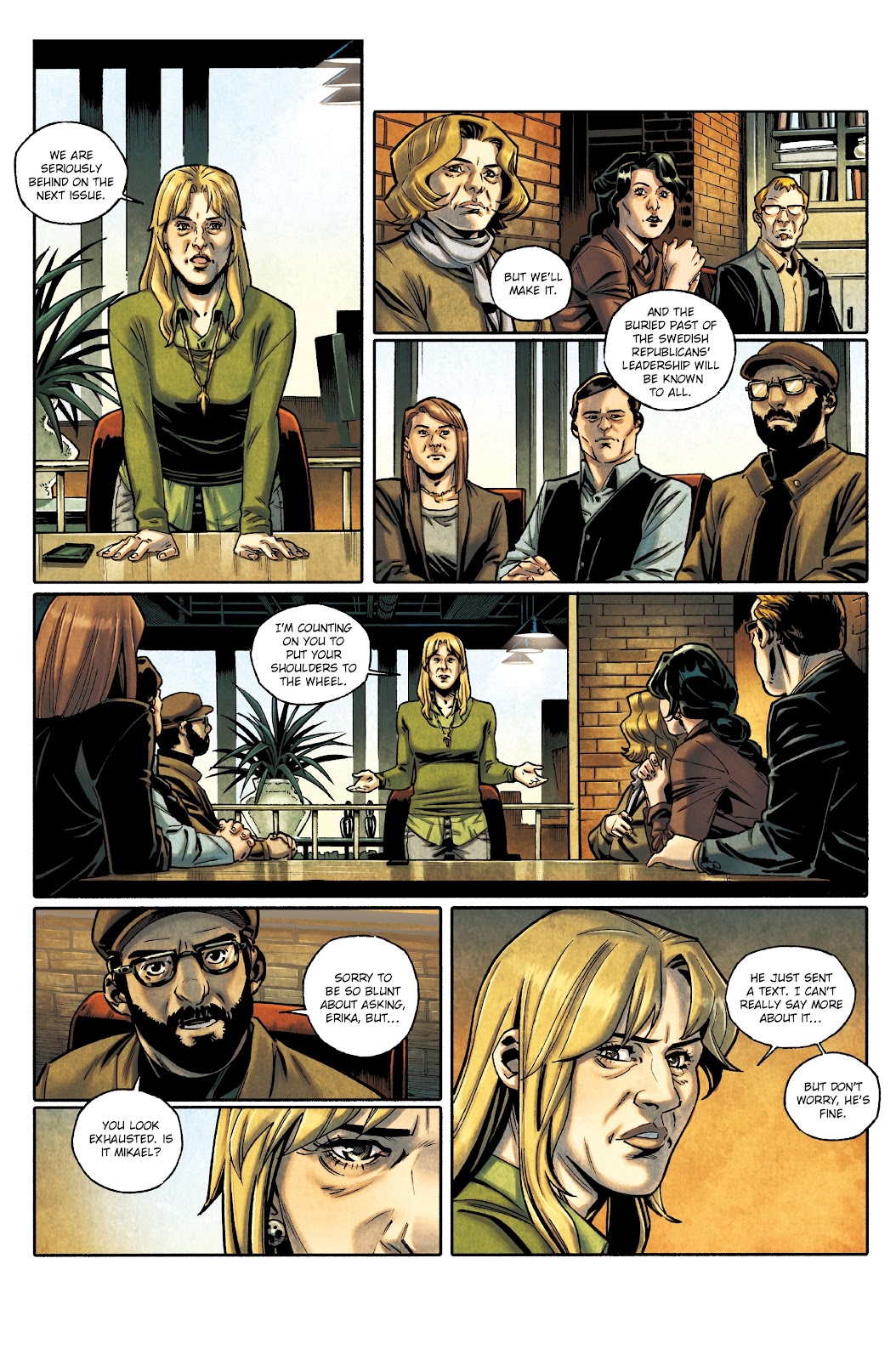 Millennium: The Girl Who Danced With Death issue 3 - Page 41