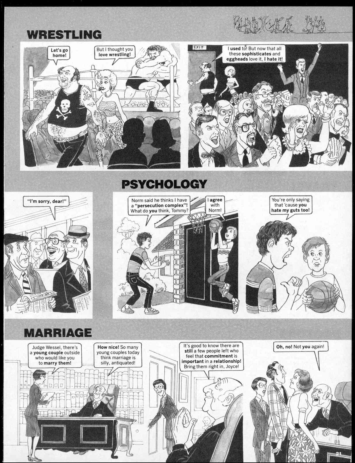 Read online MAD comic -  Issue #264 - 23