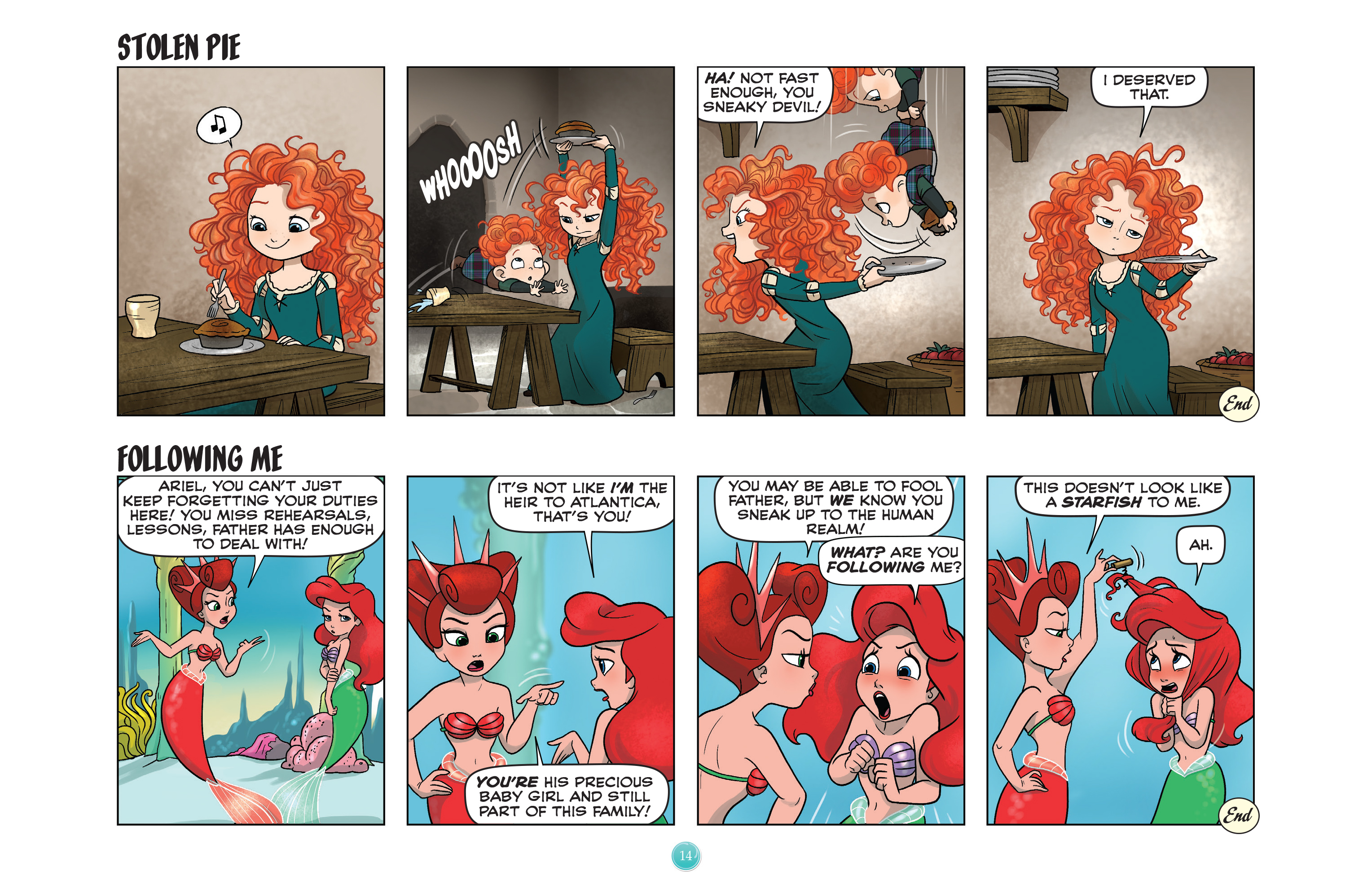 Read online Disney Princess comic -  Issue #5 - 17