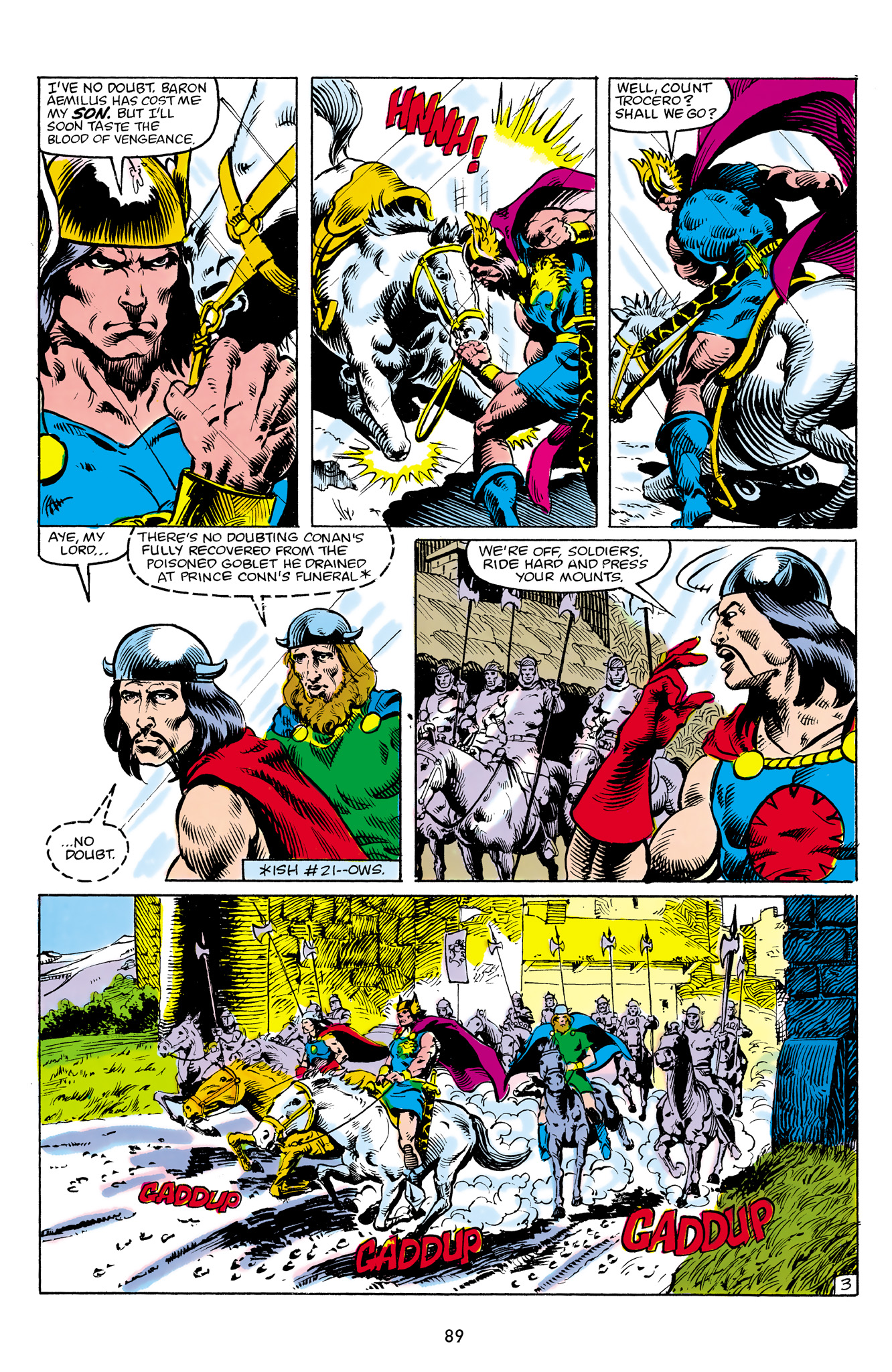 Read online The Chronicles of King Conan comic -  Issue # TPB 5 (Part 1) - 90