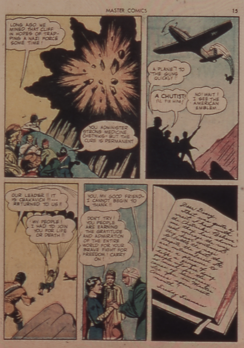 Read online Master Comics comic -  Issue #36 - 15