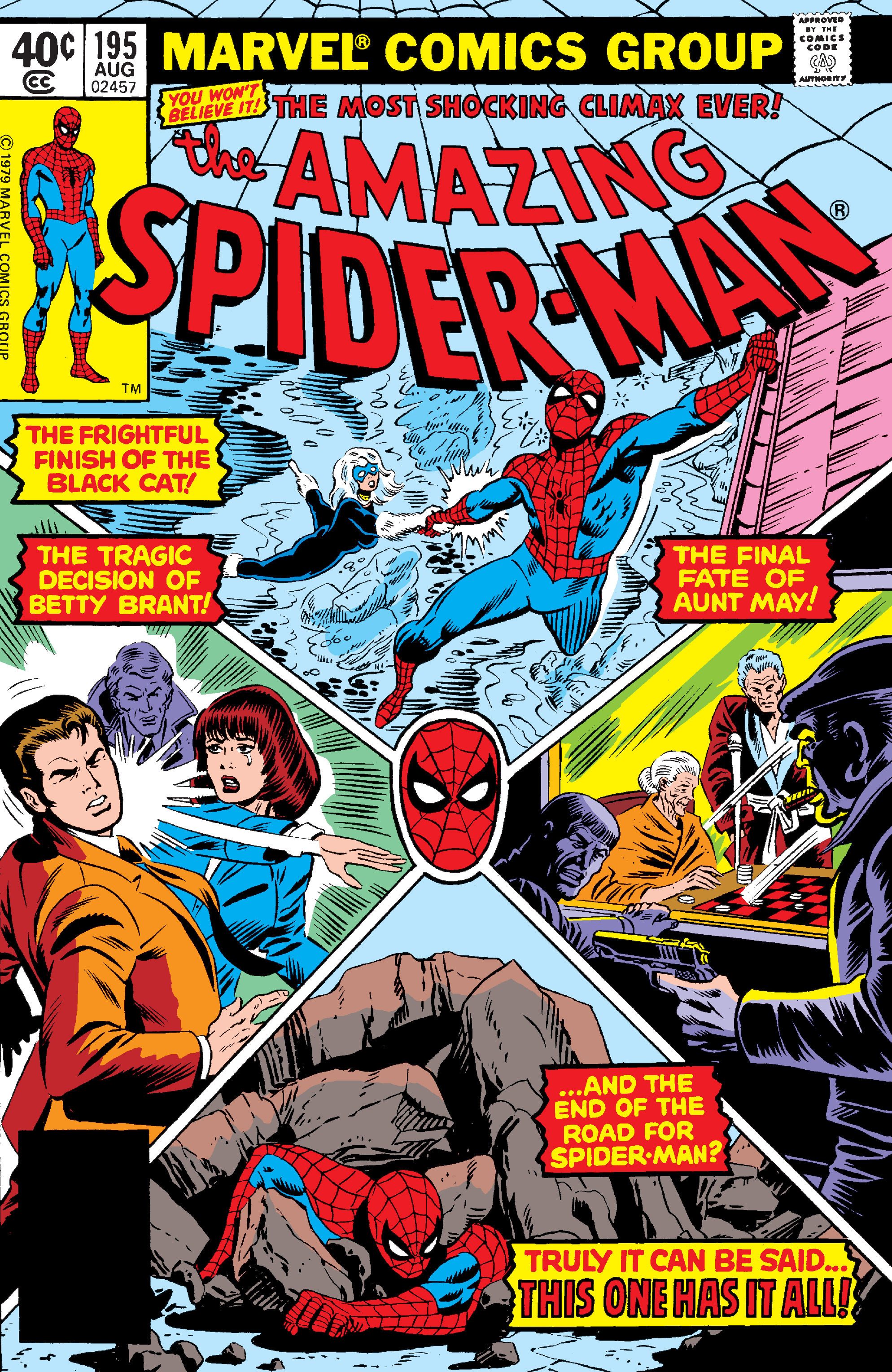 Read online The Amazing Spider-Man (1963) comic -  Issue #195 - 1