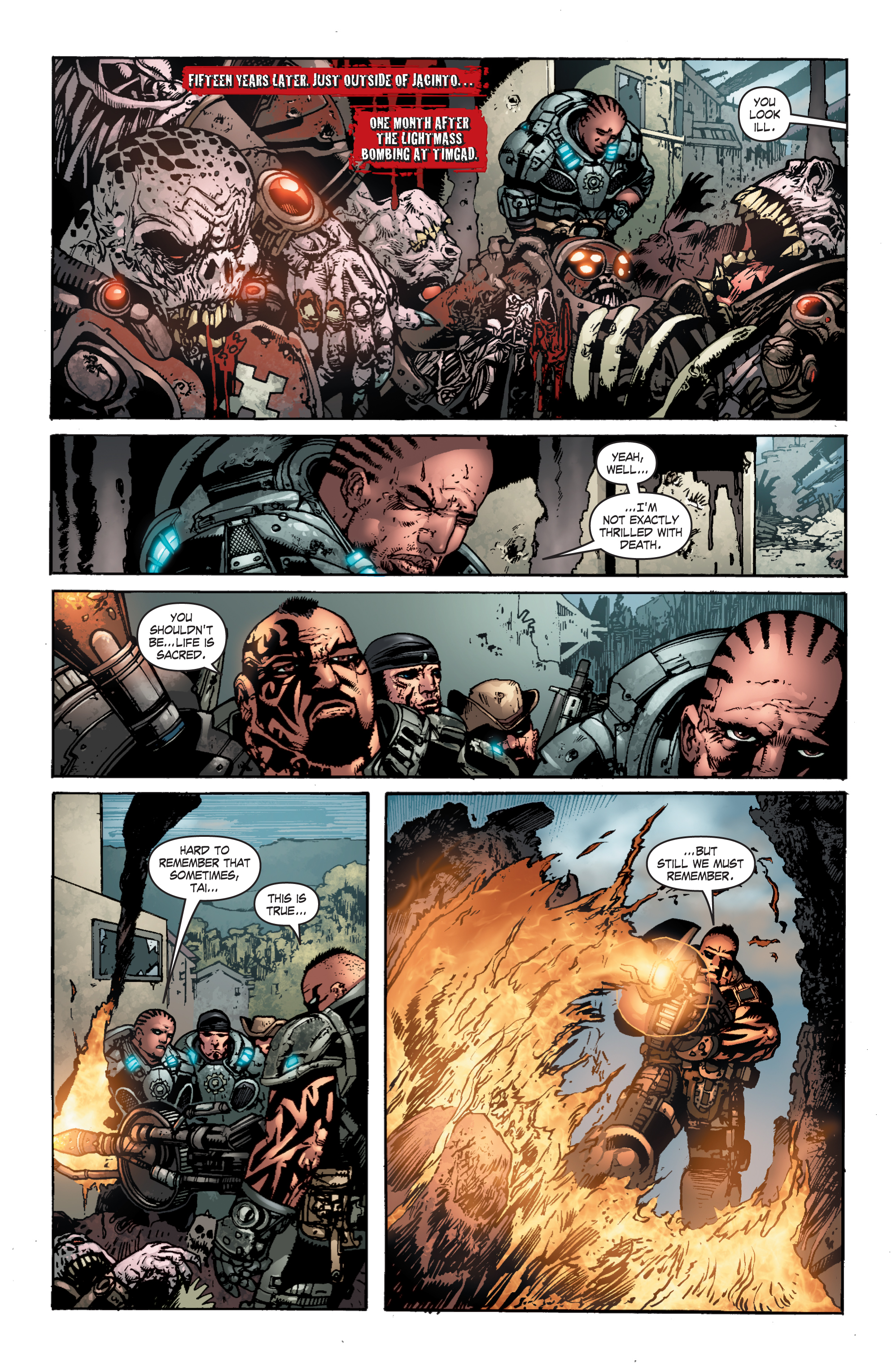 Read online Gears Of War comic -  Issue #7 - 14