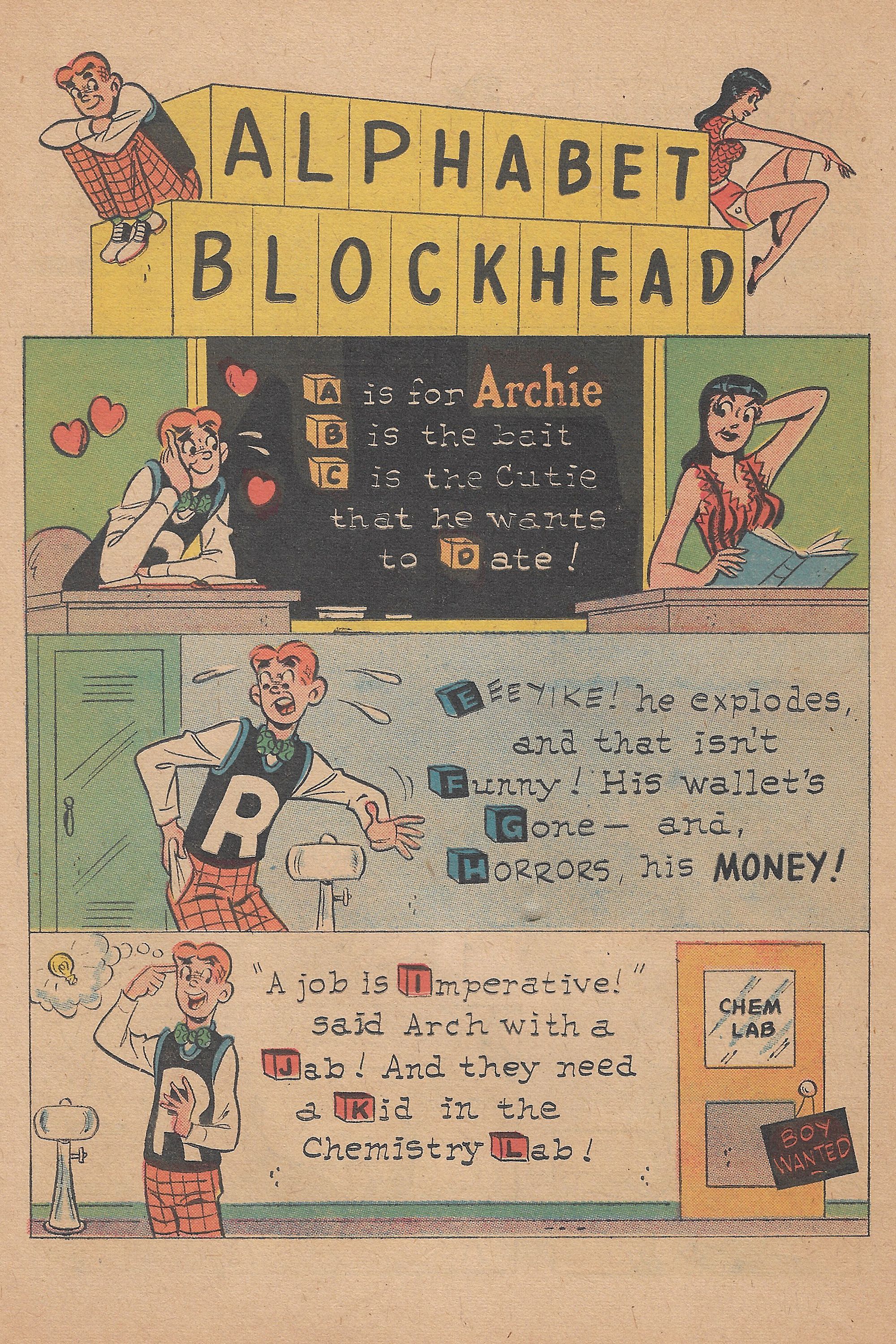 Read online Archie's Joke Book Magazine comic -  Issue #35 - 22
