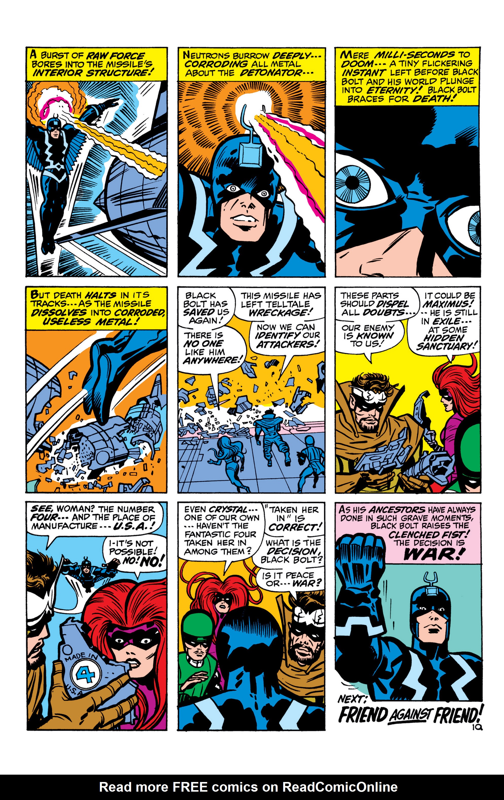 Read online Marvel Masterworks: The Inhumans comic -  Issue # TPB 1 (Part 1) - 79