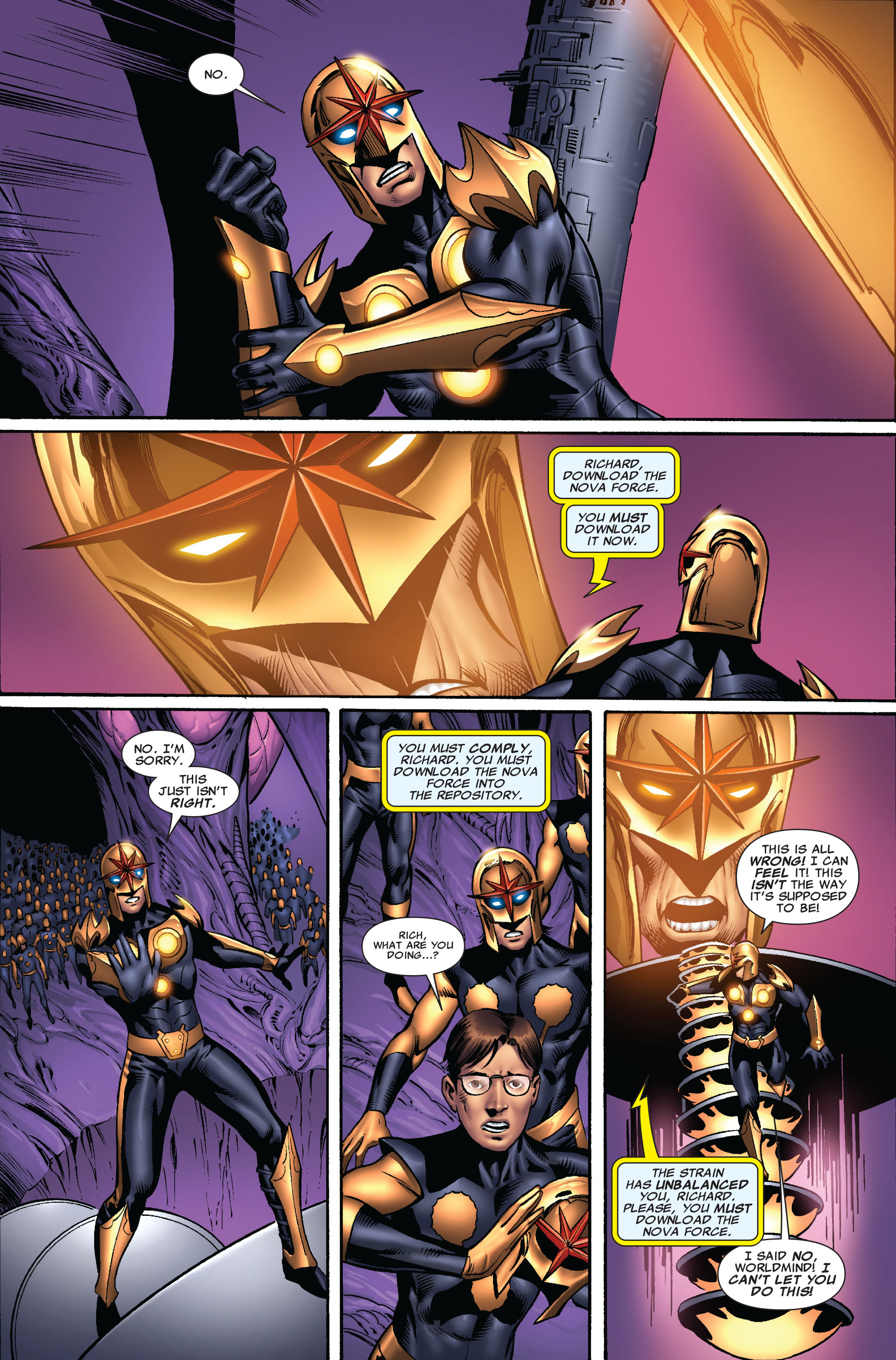 Read online Nova (2007) comic -  Issue #21 - 19