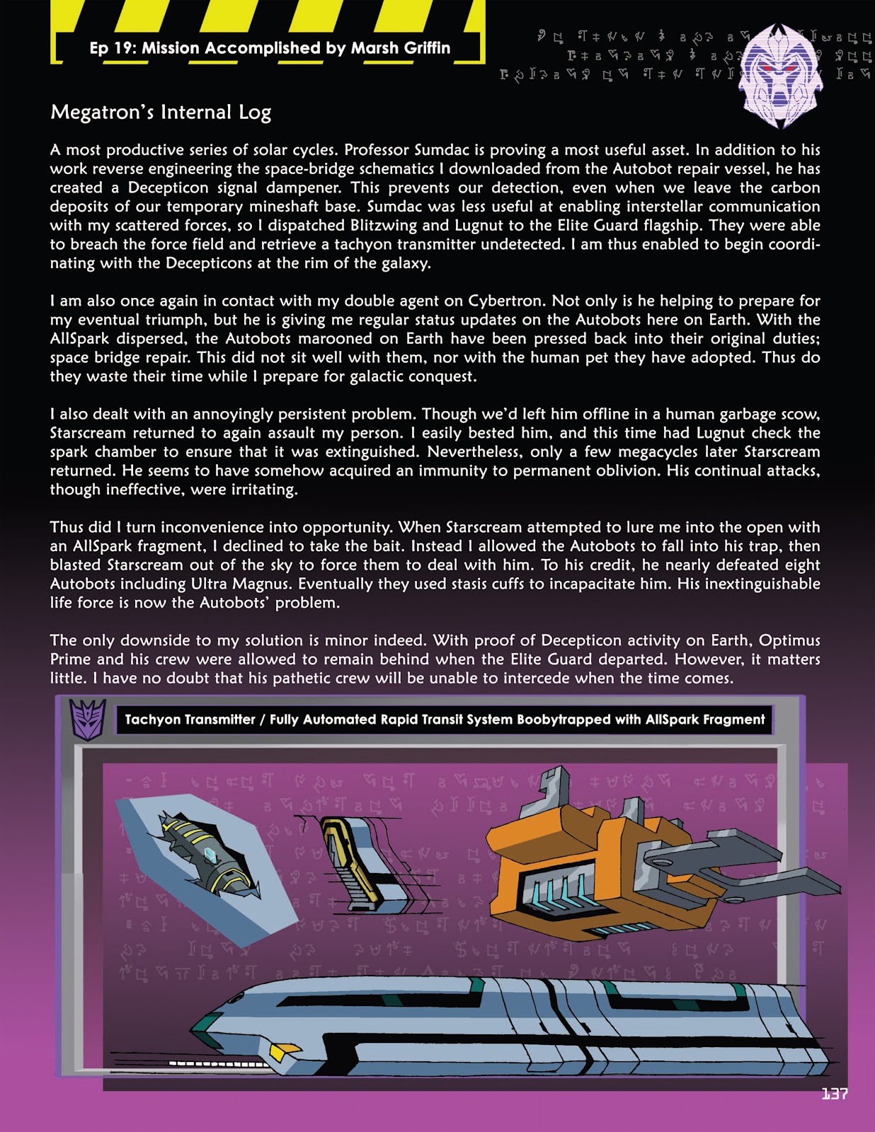 Transformers Animated: The Allspark Almanac issue TPB 1 - Page 138