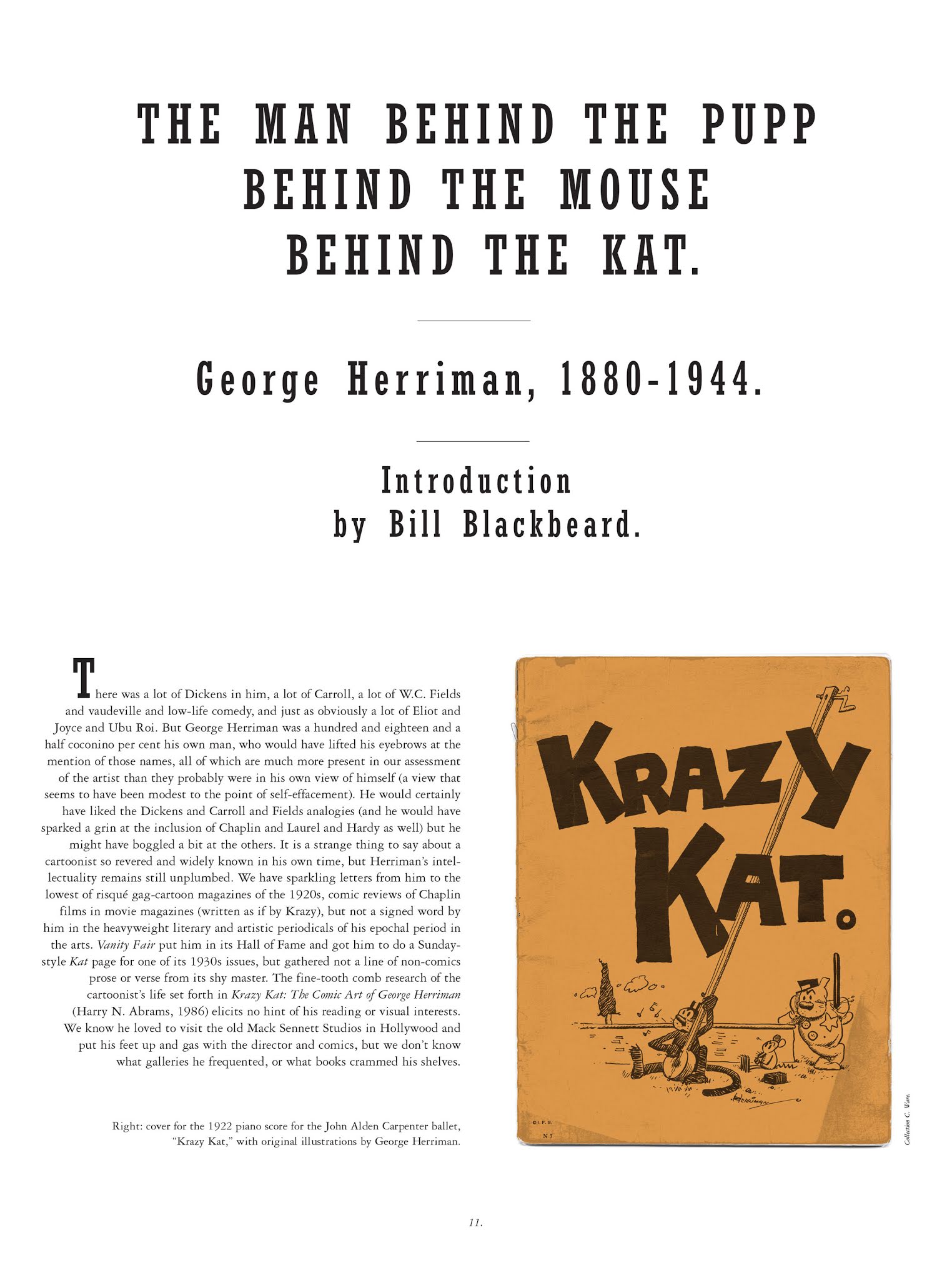 Read online Krazy & Ignatz comic -  Issue # TPB 6 - 10