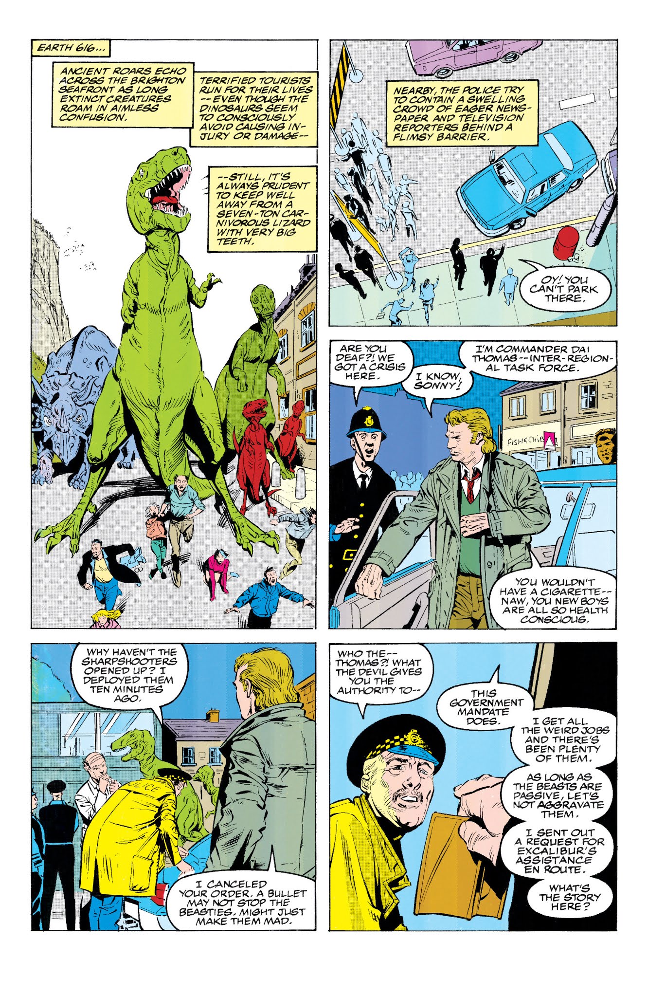 Read online Excalibur Visionaries: Alan Davis comic -  Issue # TPB 2 (Part 1) - 12