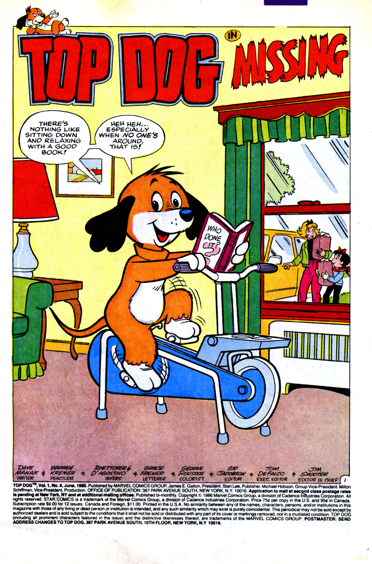 Read online Top Dog comic -  Issue #8 - 3