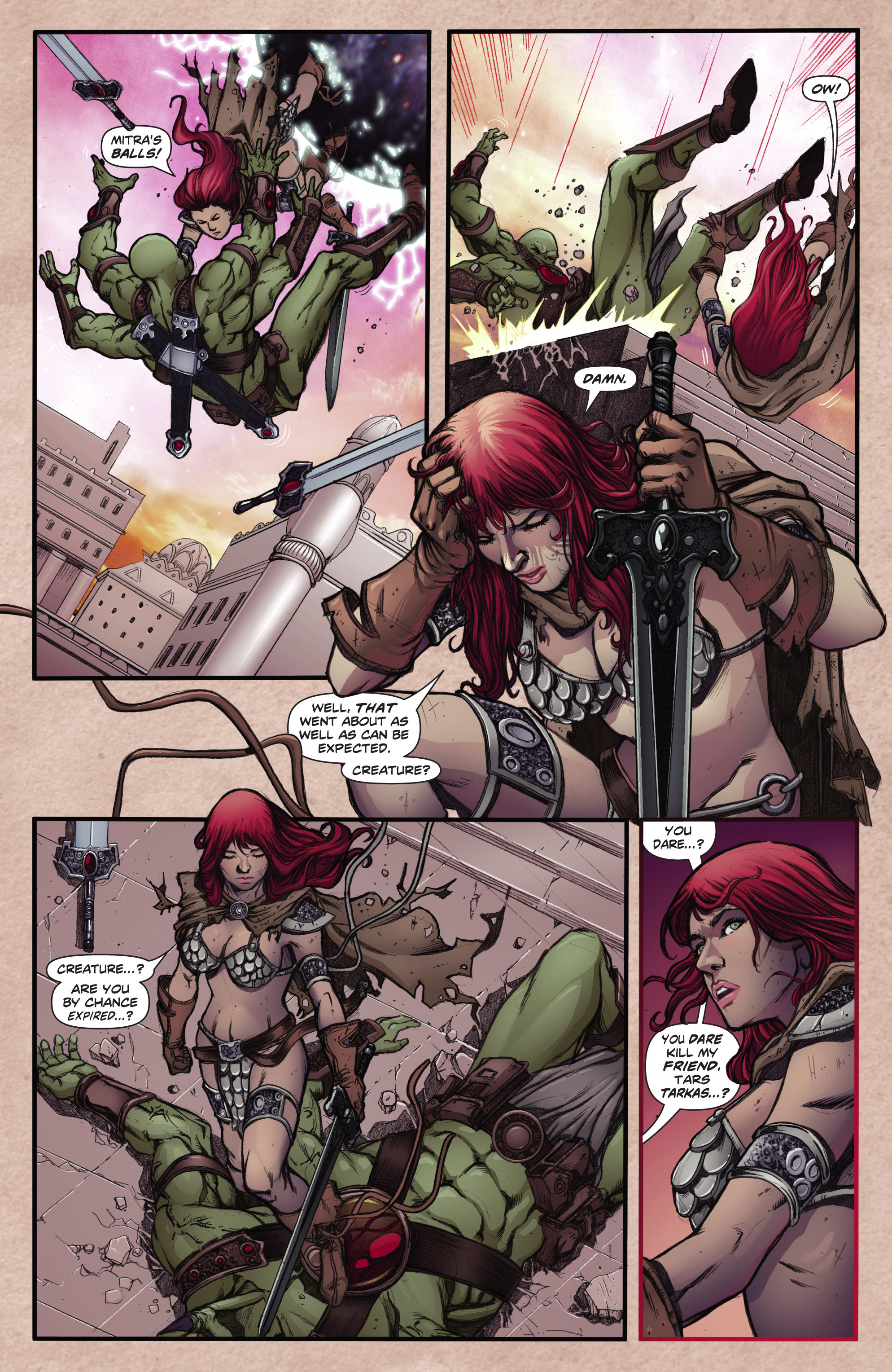 Read online Swords of Sorrow comic -  Issue #2 - 8