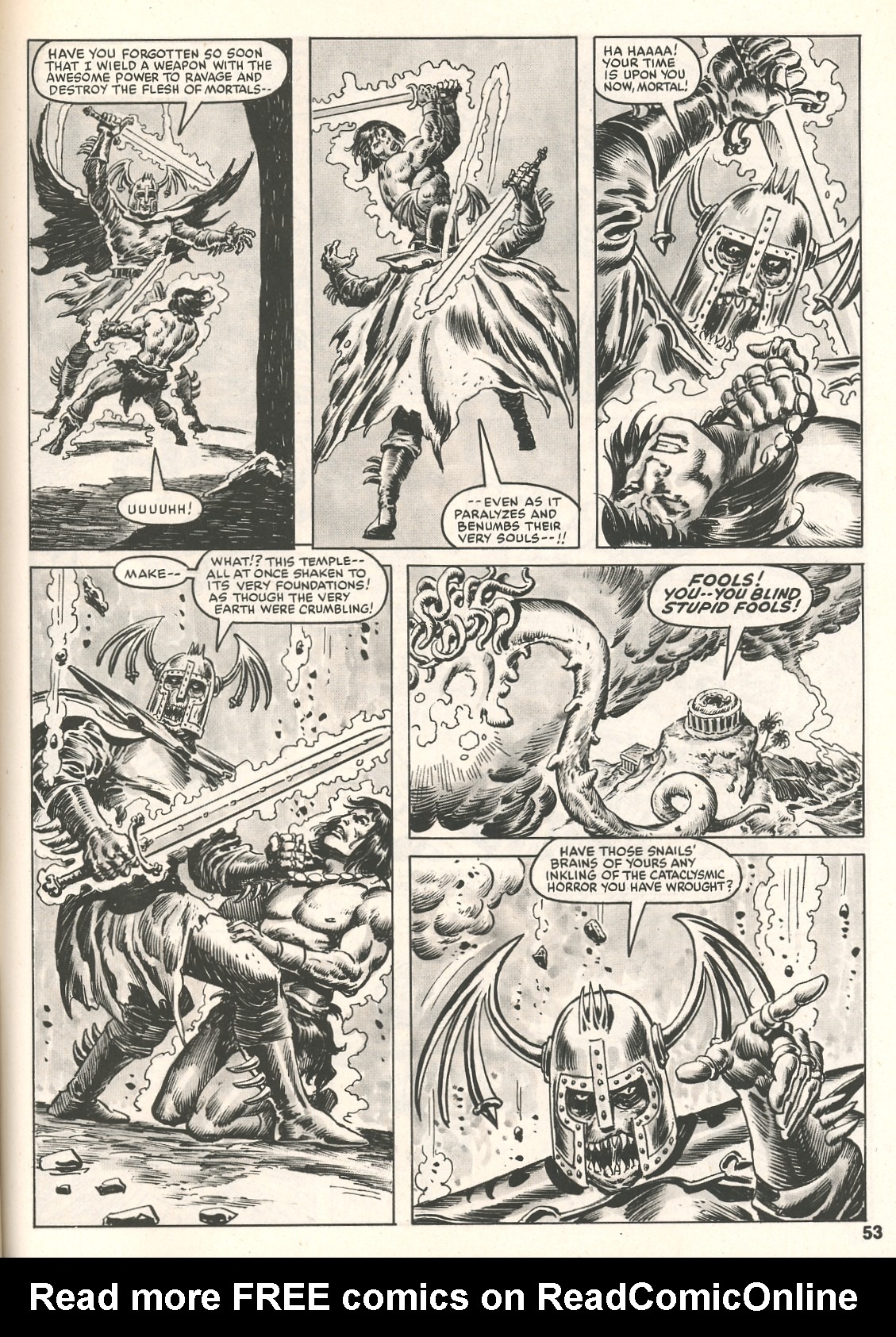 Read online The Savage Sword Of Conan comic -  Issue #109 - 55