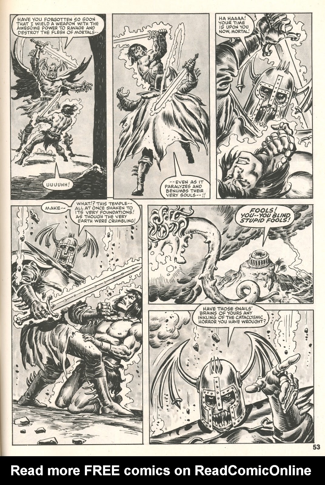 The Savage Sword Of Conan issue 109 - Page 55