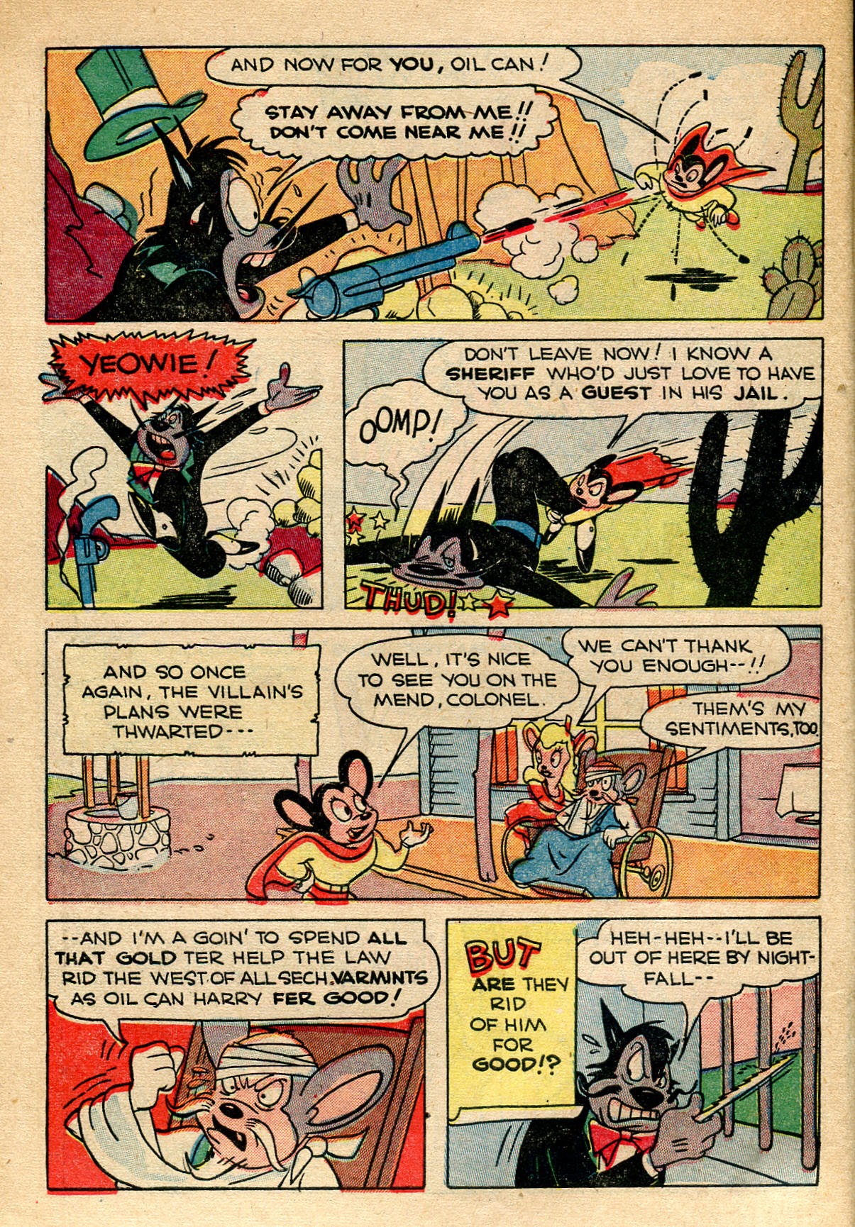 Read online Paul Terry's Mighty Mouse Comics comic -  Issue #18 - 10