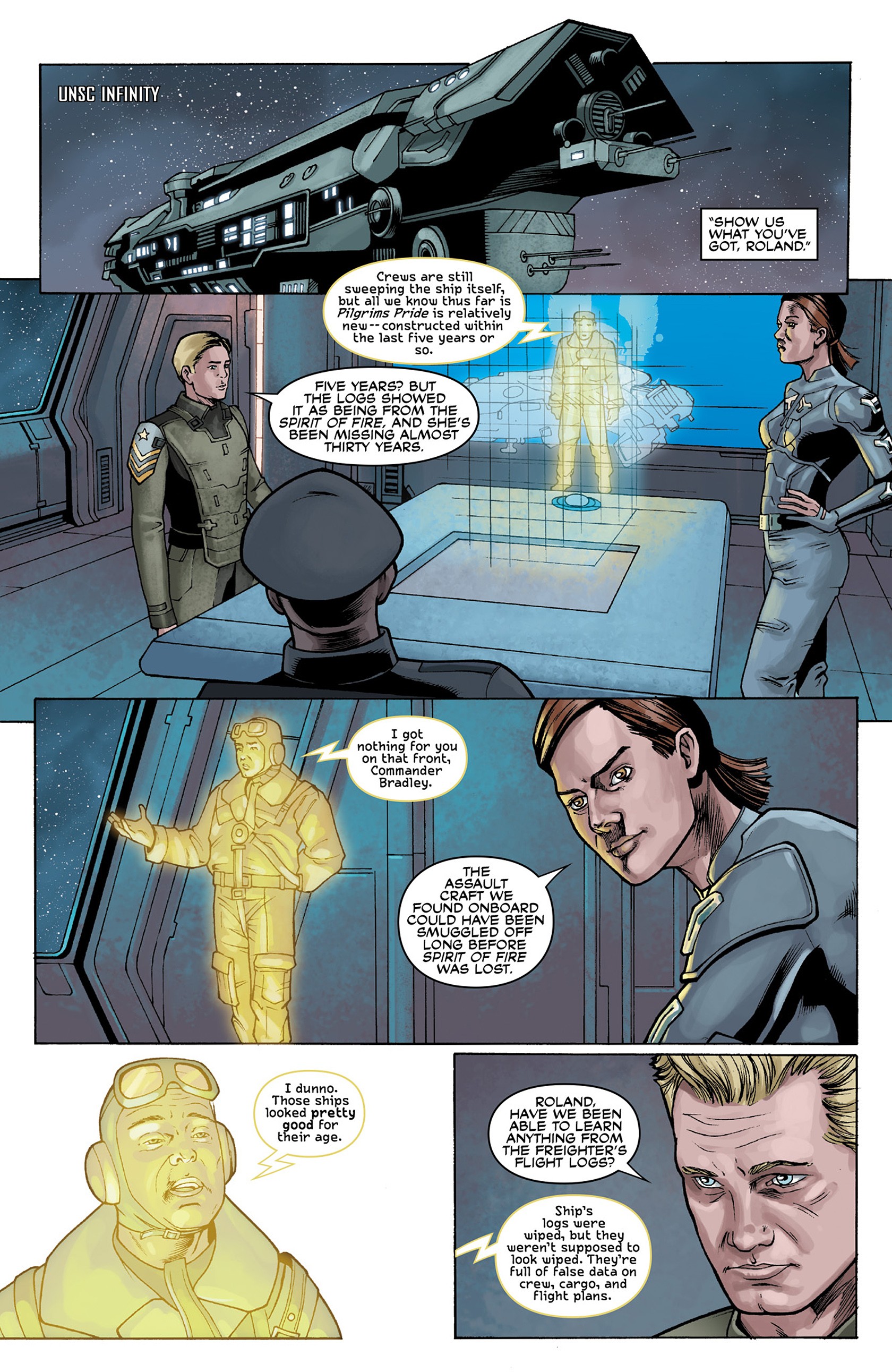 Read online Halo: Escalation comic -  Issue #5 - 8