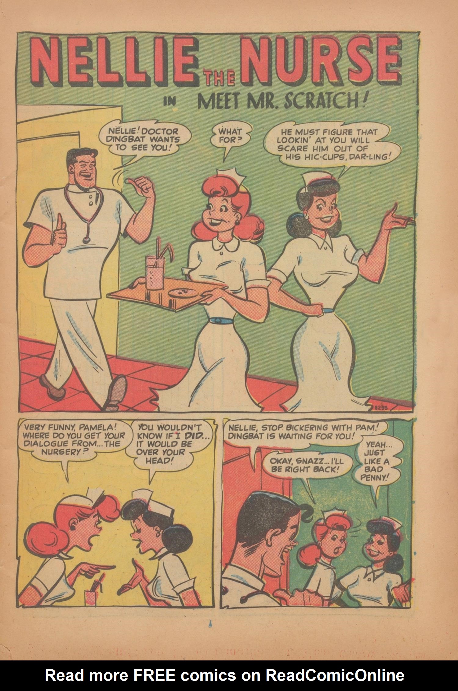 Read online Nellie The Nurse (1945) comic -  Issue #29 - 3