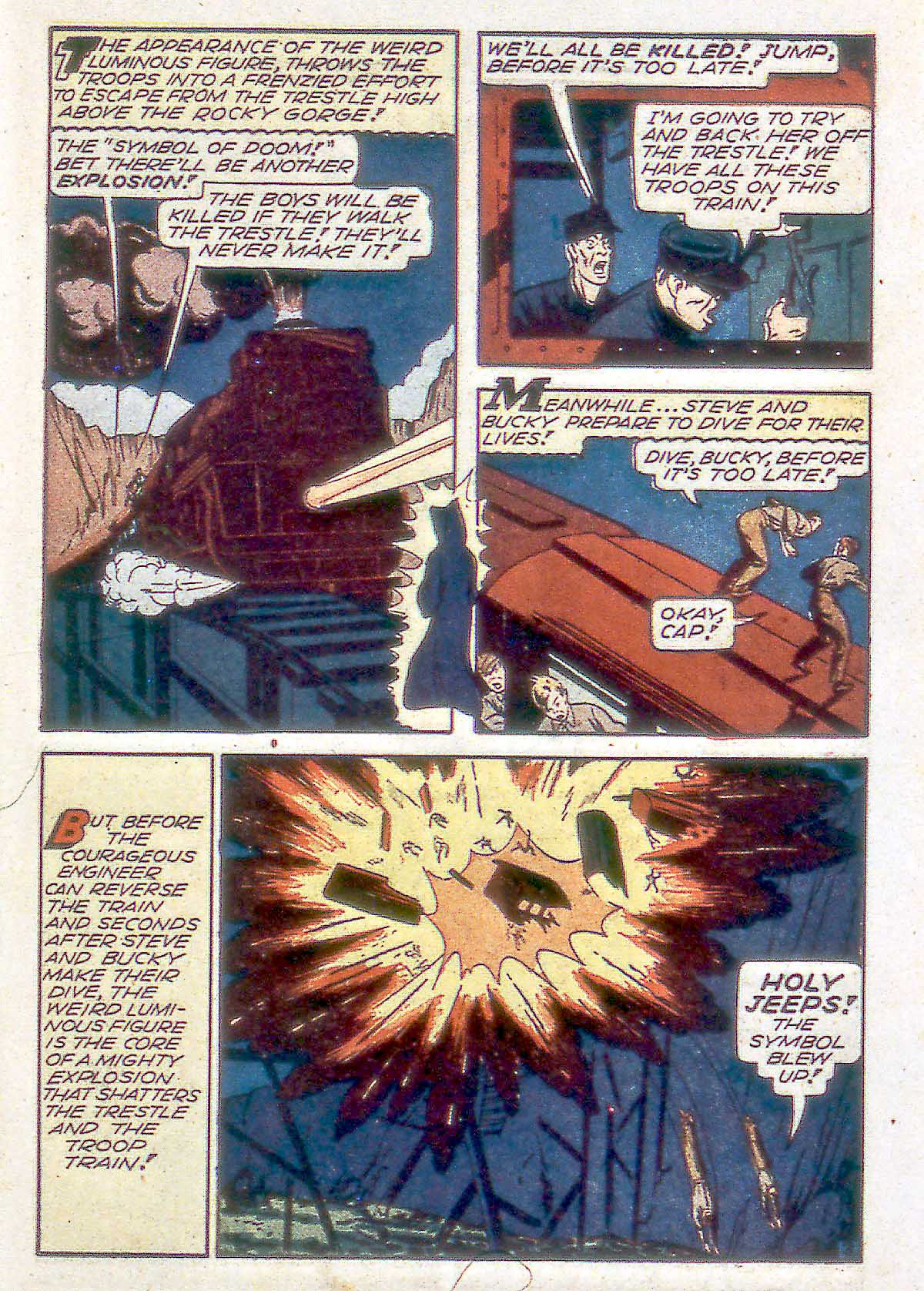 Read online Captain America Comics comic -  Issue #33 - 47