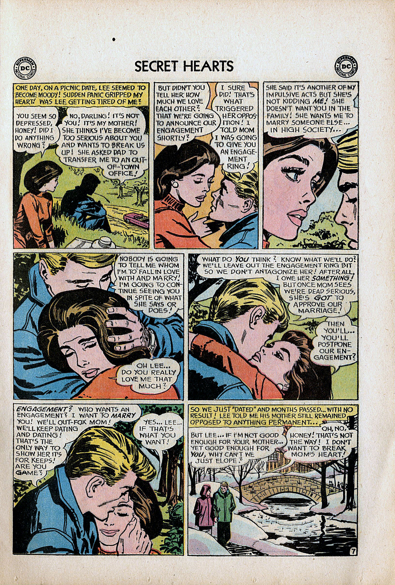 Read online Secret Hearts comic -  Issue #90 - 9