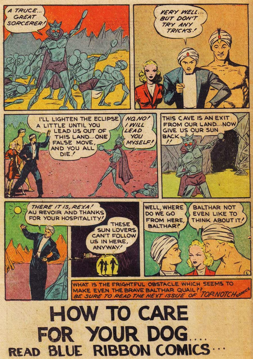 Read online Top-Notch Comics comic -  Issue #9 - 66