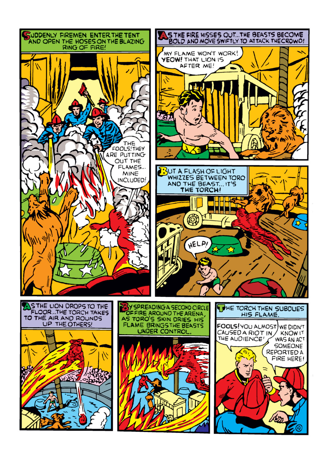 Read online The Human Torch (1940) comic -  Issue #2 - 11