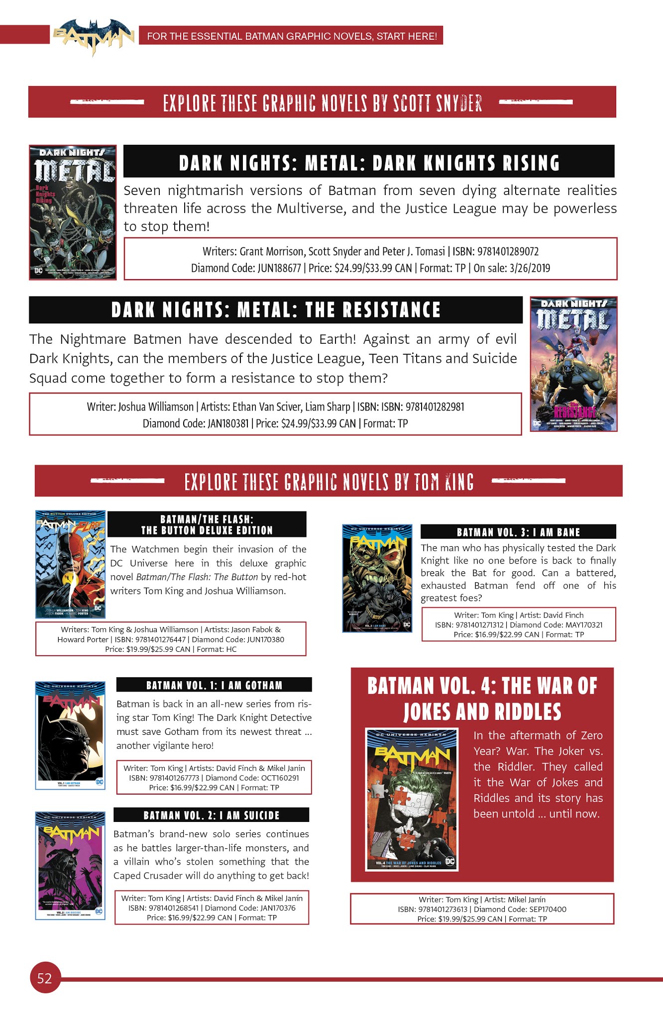 Read online DC Essential Graphic Novels 2019 comic -  Issue # TPB - 52
