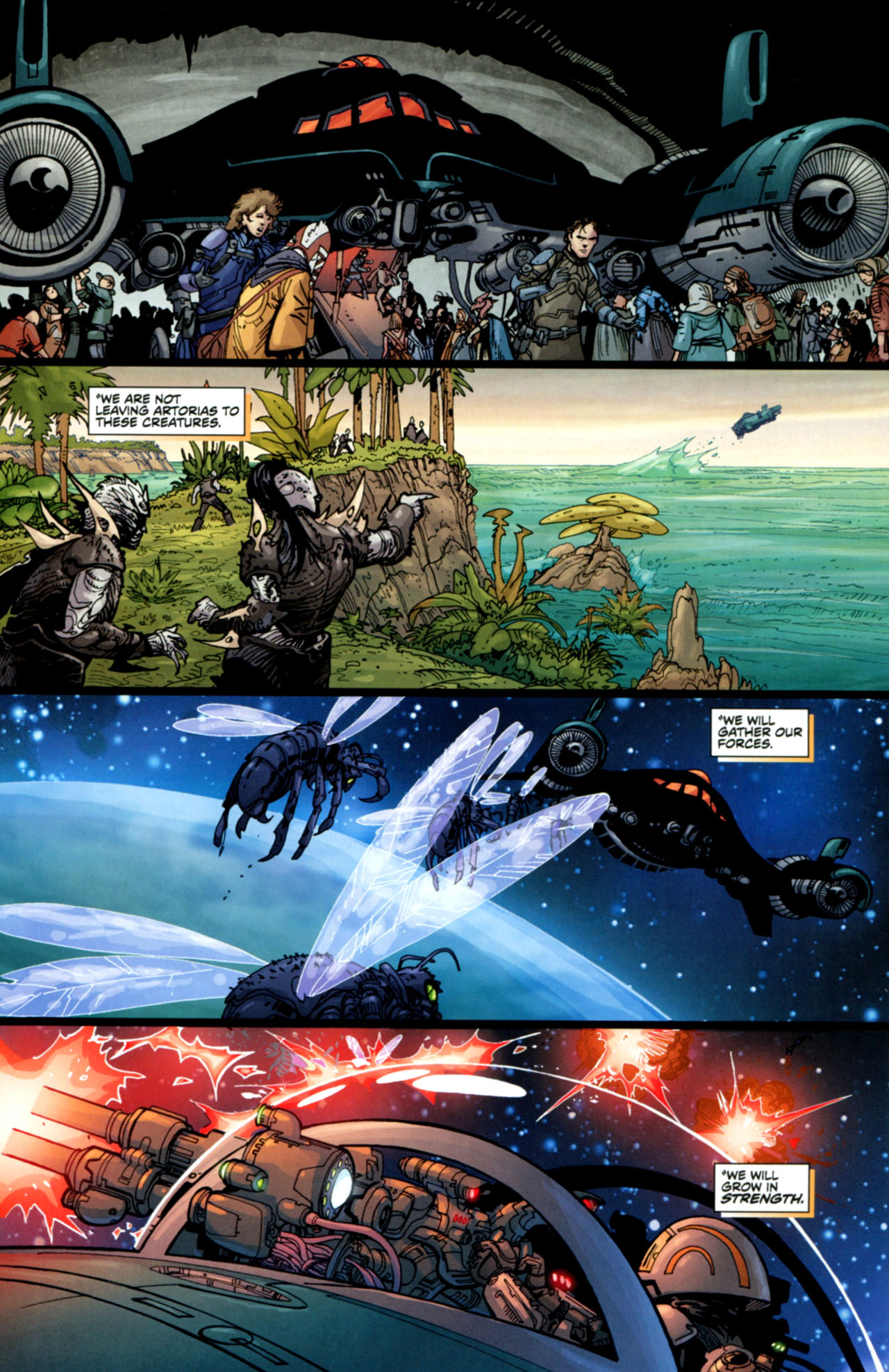Read online Star Wars: Invasion - Rescues comic -  Issue #6 - 4
