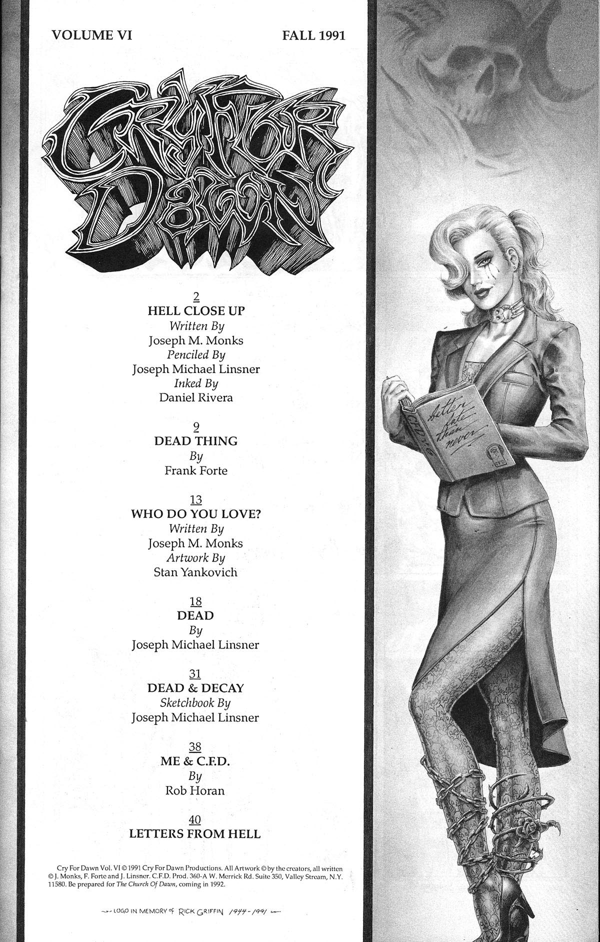 Read online Cry for Dawn comic -  Issue #6 - 3