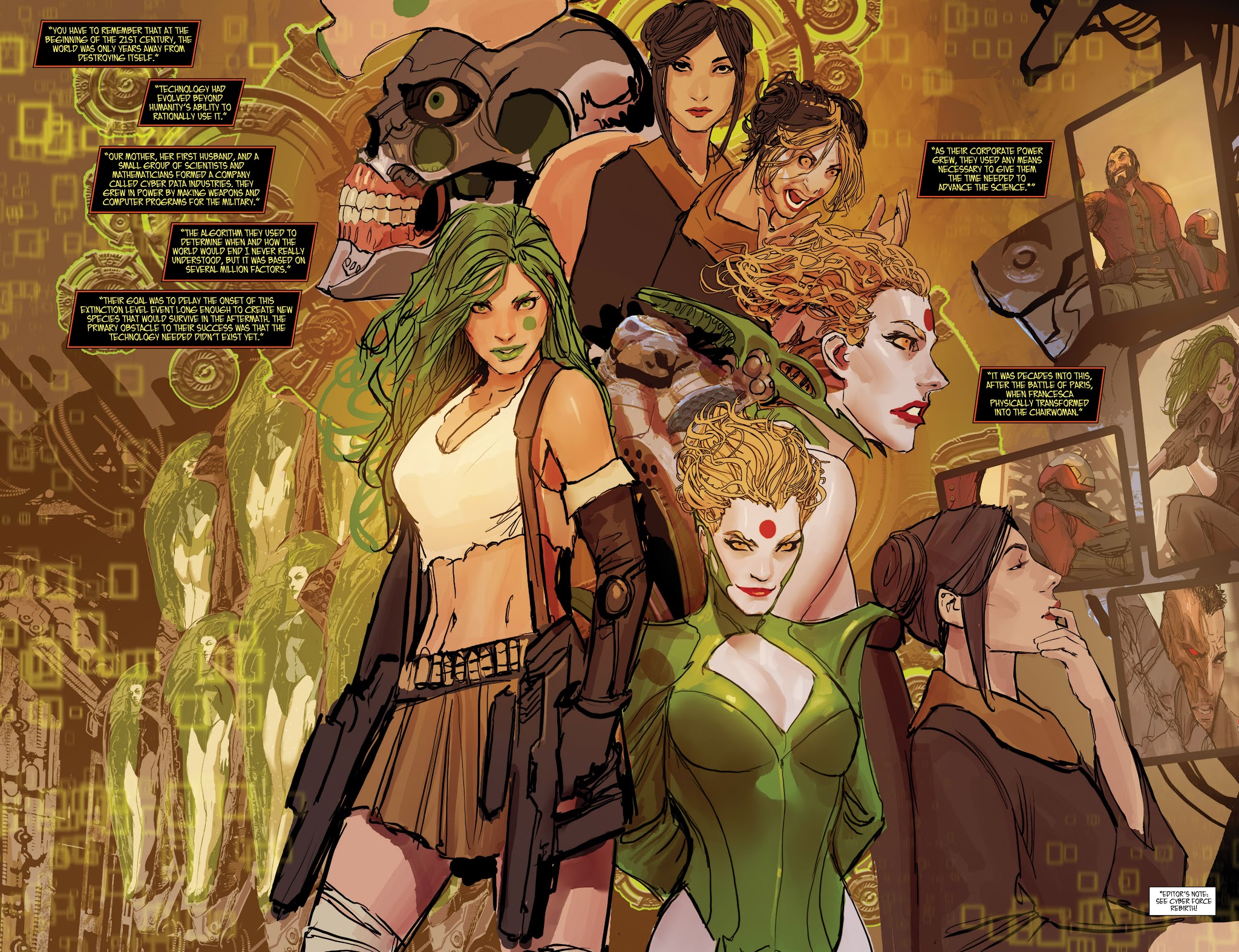 Read online Aphrodite IX Cyber Force comic -  Issue # Full - 8