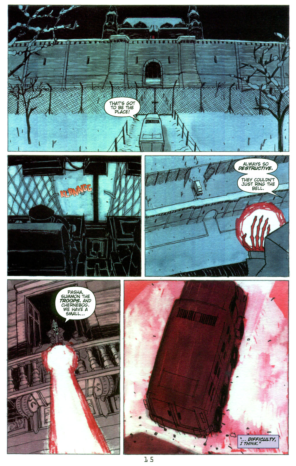 Read online CVO: Covert Vampiric Operations - Artifact comic -  Issue #3 - 17