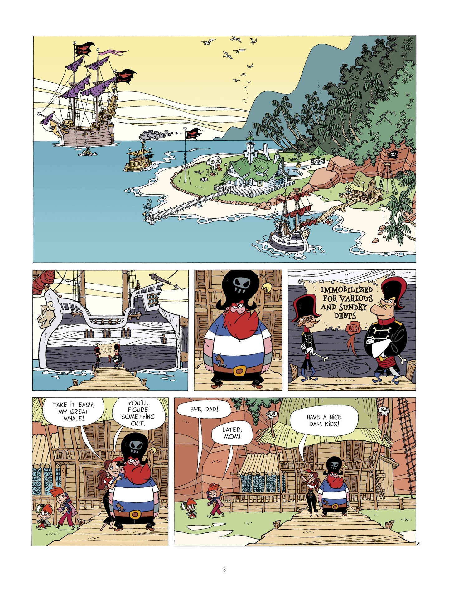 Read online Pirate Family comic -  Issue #1 - 3