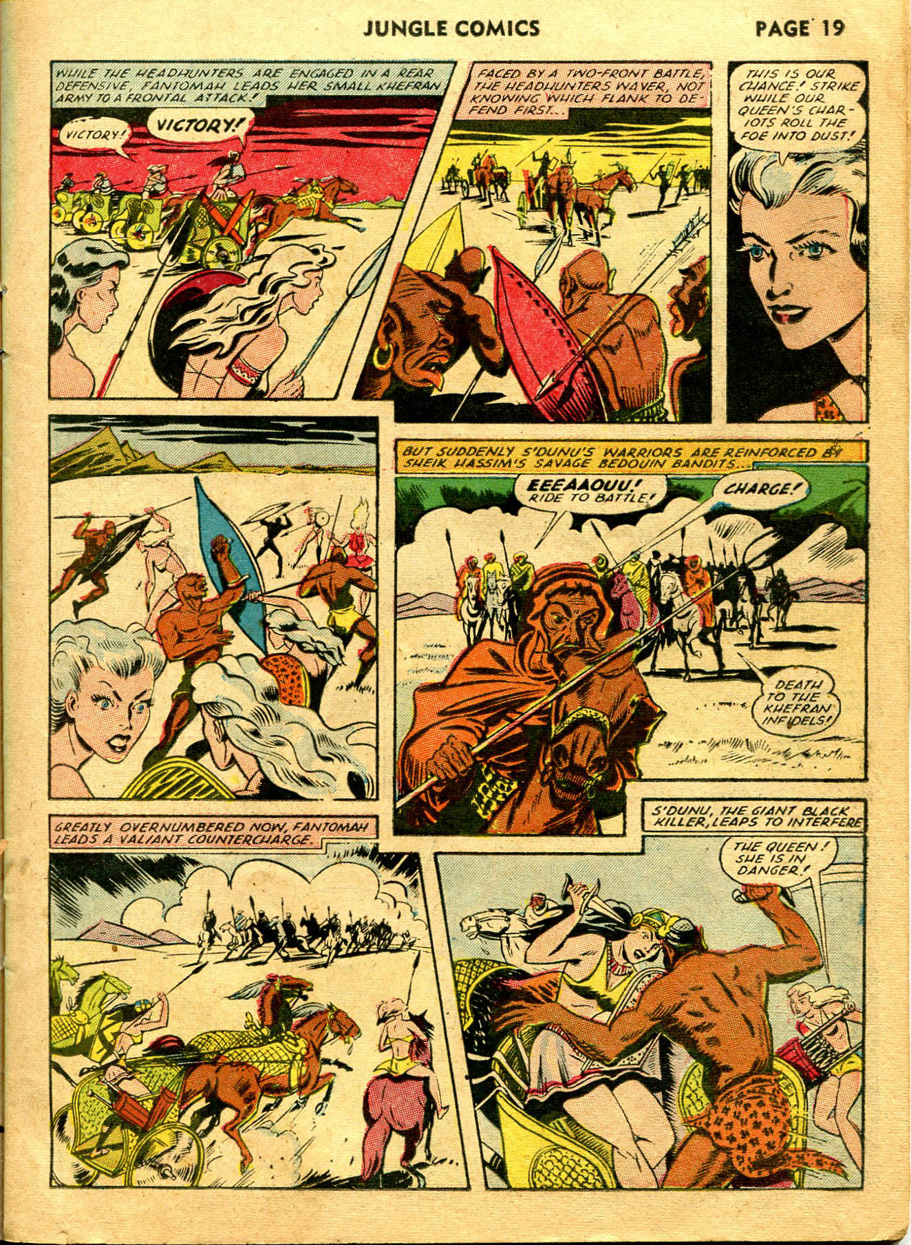 Read online Jungle Comics comic -  Issue #33 - 21