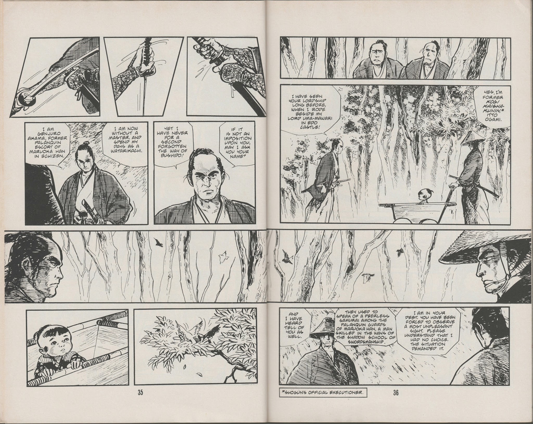 Read online Lone Wolf and Cub comic -  Issue #29 - 39