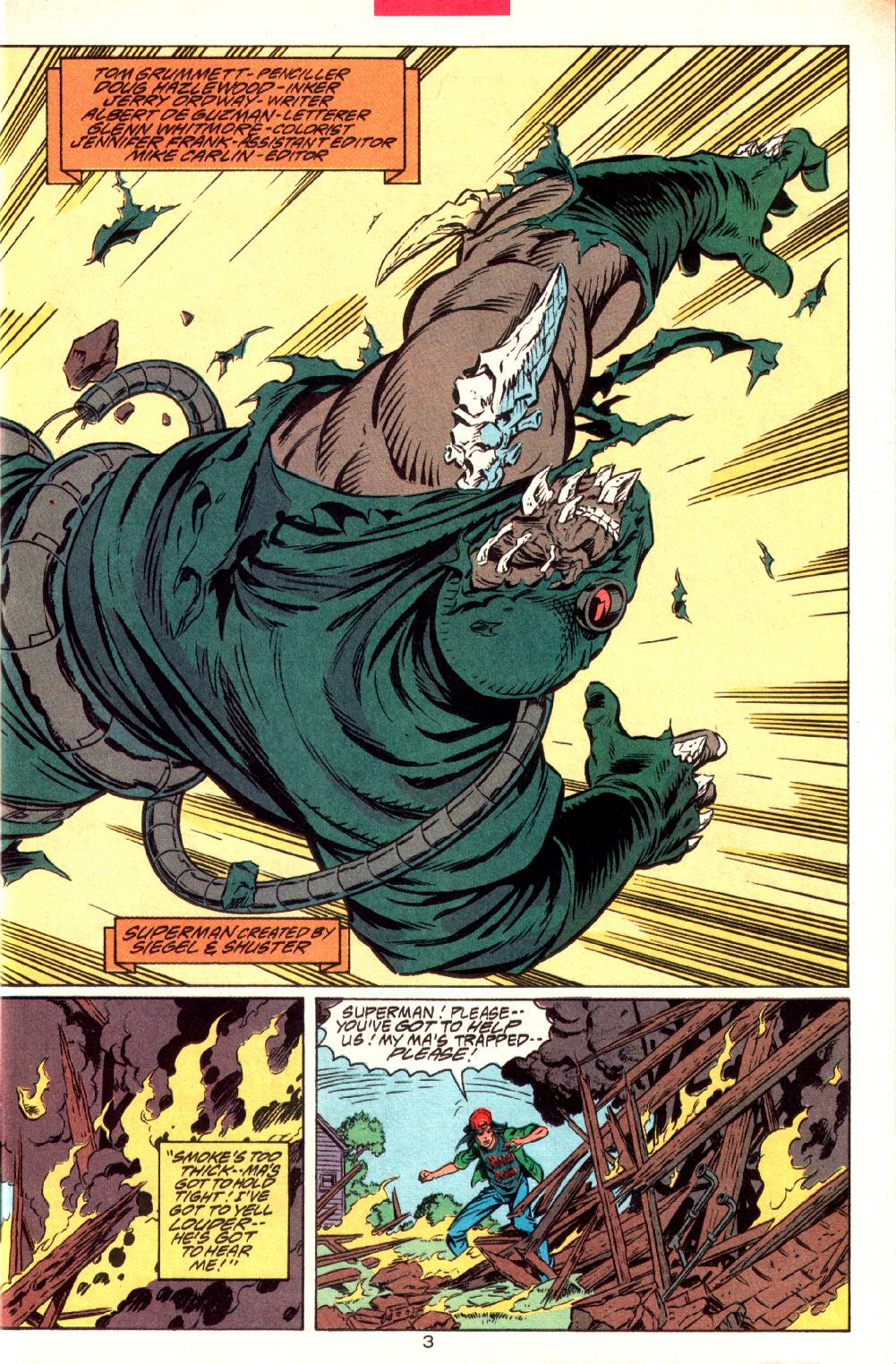 Read online Adventures of Superman (1987) comic -  Issue #497 - 4