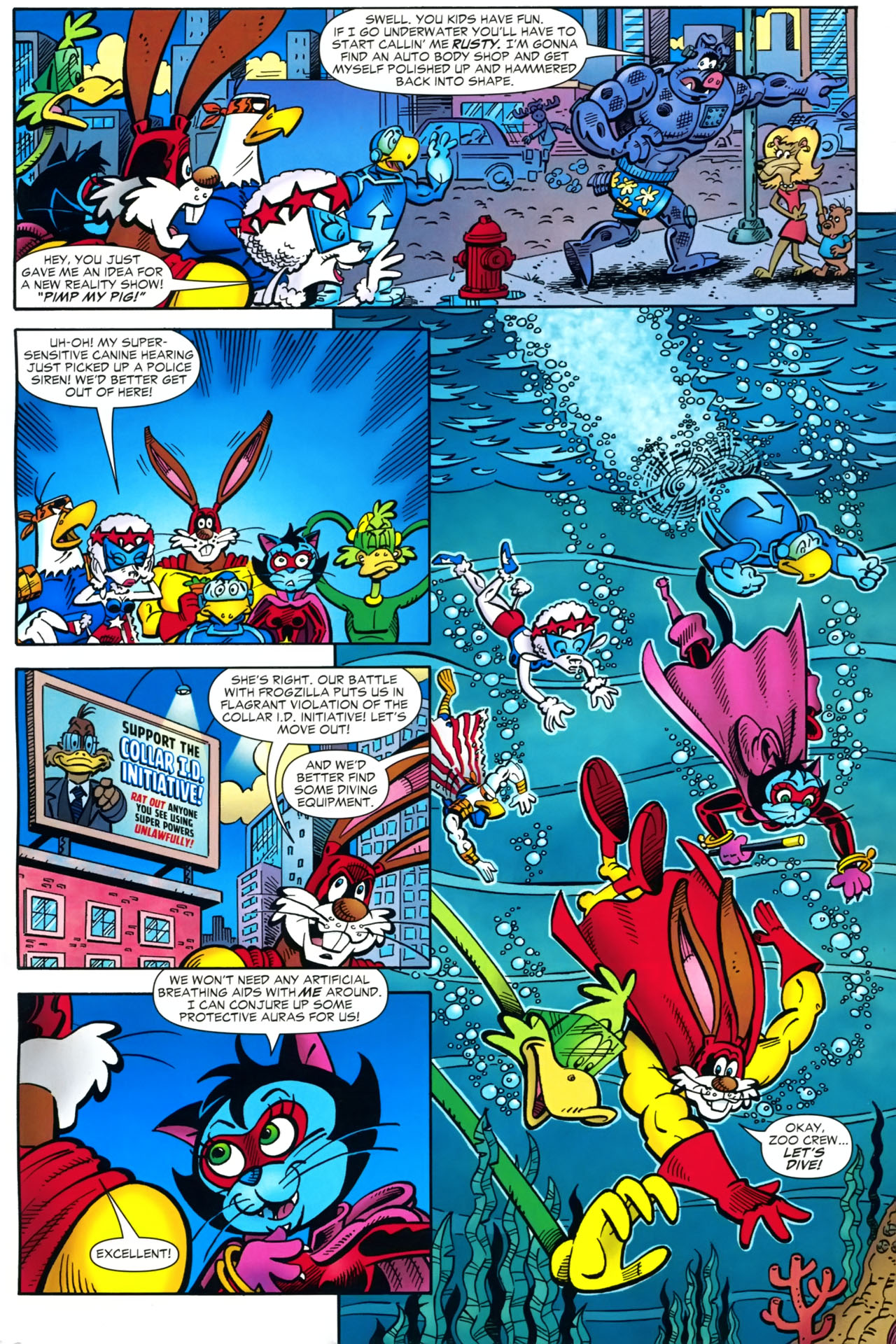 Read online Captain Carrot and the Final Ark comic -  Issue #2 - 17