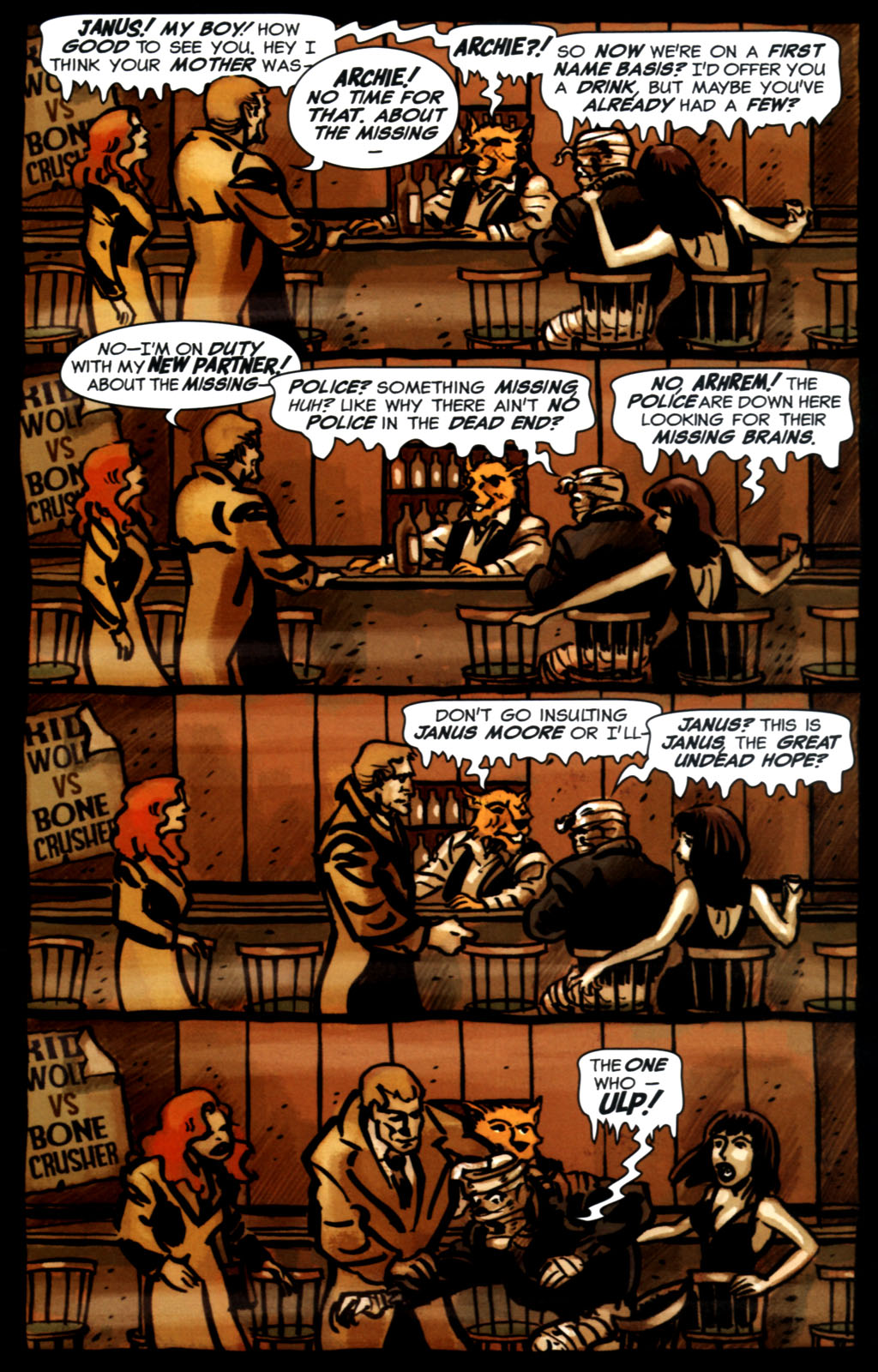 Read online Frankenstein Mobster comic -  Issue #3 - 11