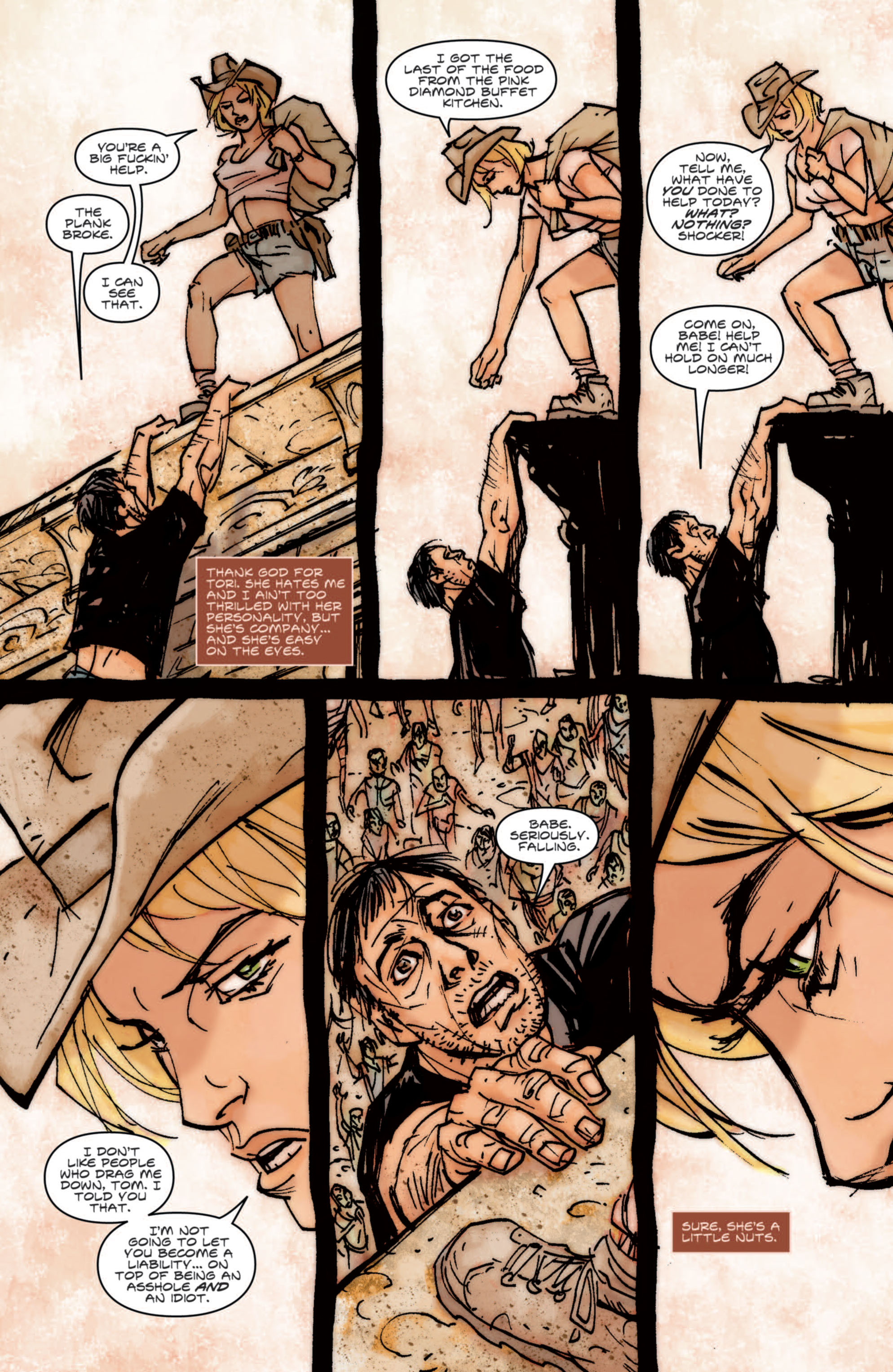 Read online Remains comic -  Issue #3 - 5