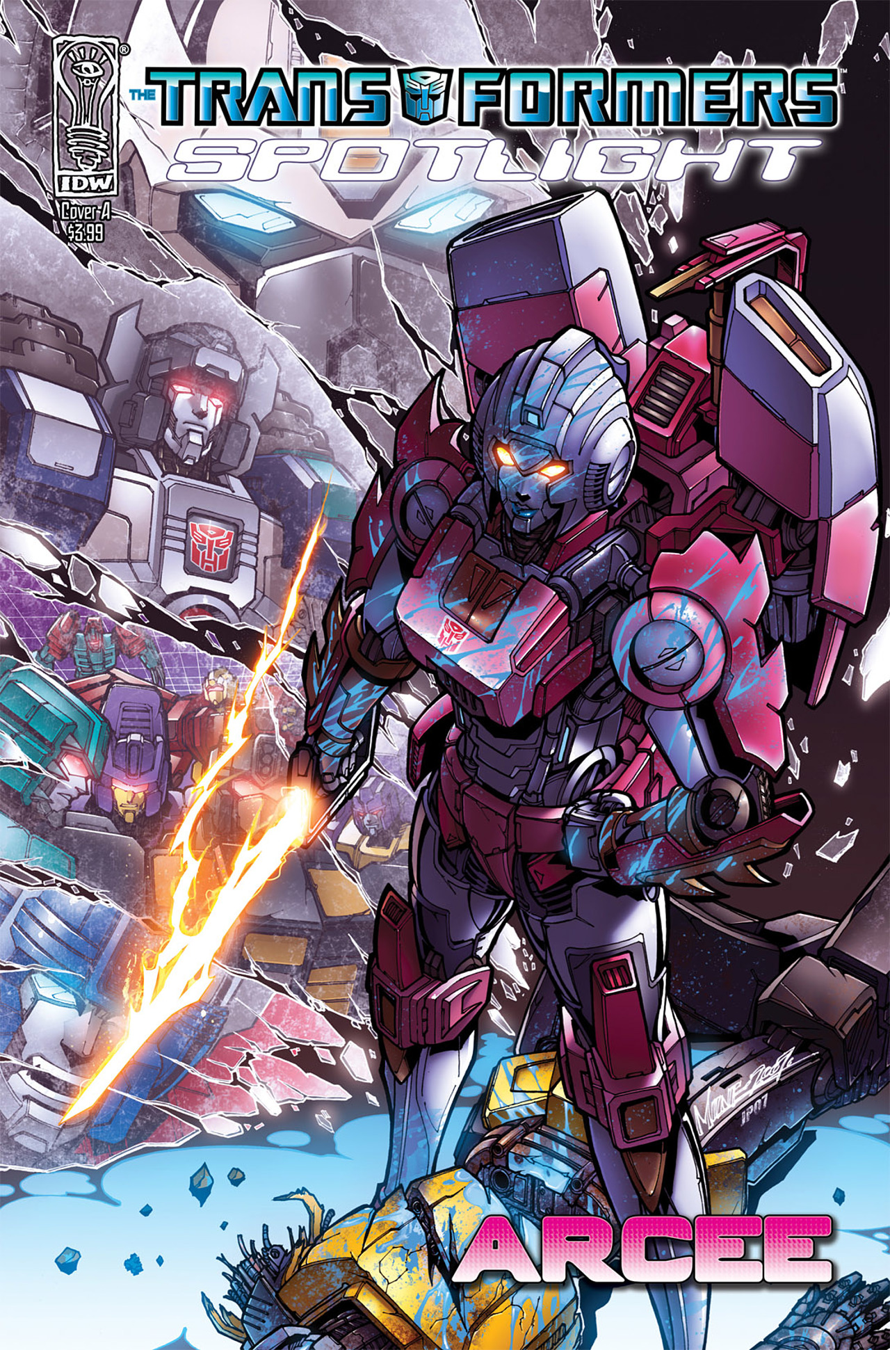 Read online Transformers: Spotlight - Arcee comic -  Issue # Full - 1