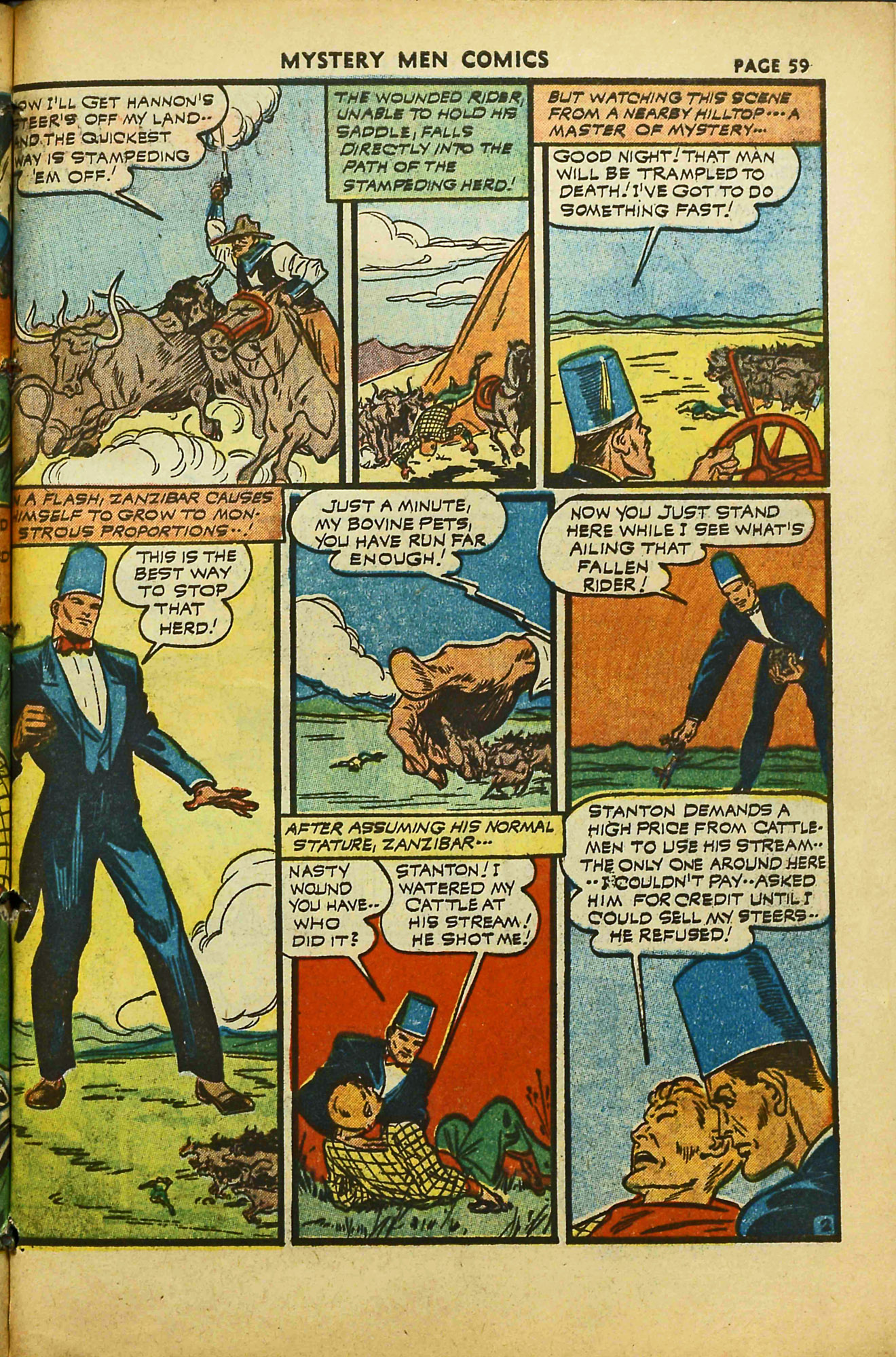 Read online Mystery Men Comics comic -  Issue #29 - 60